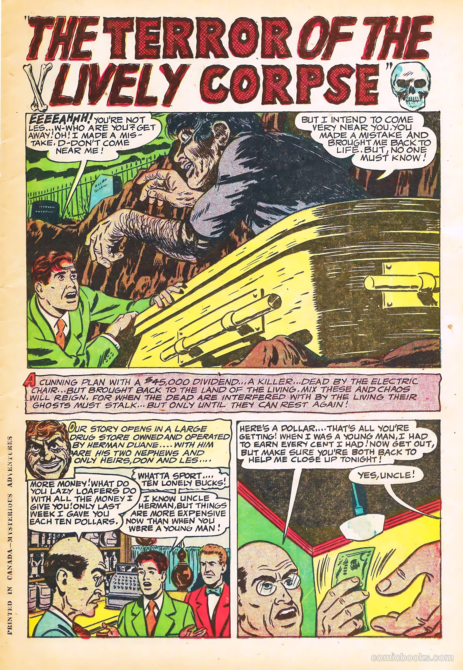 Mysterious Adventures #9 — page 3 of 36