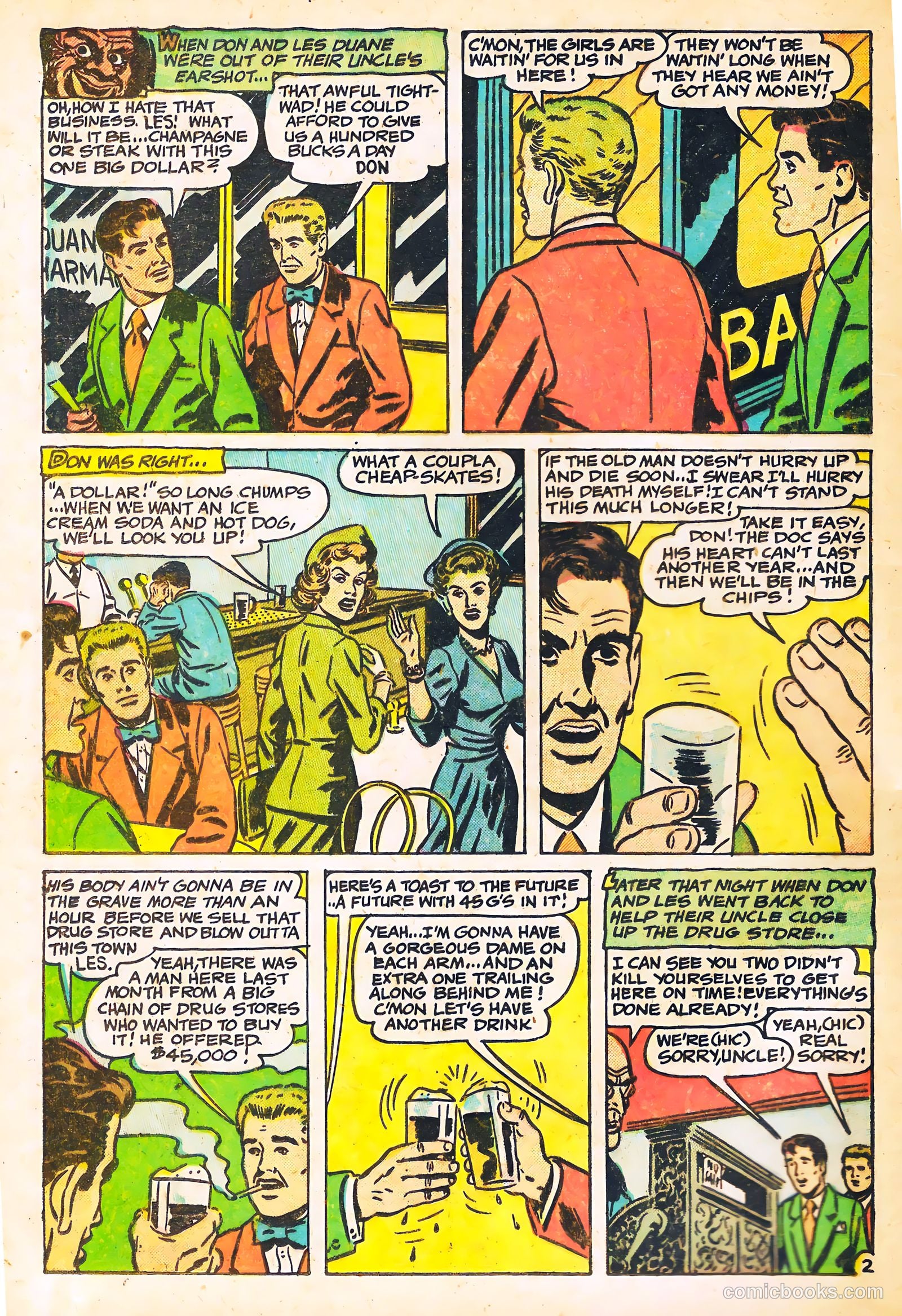 Mysterious Adventures #9 — page 4 of 36