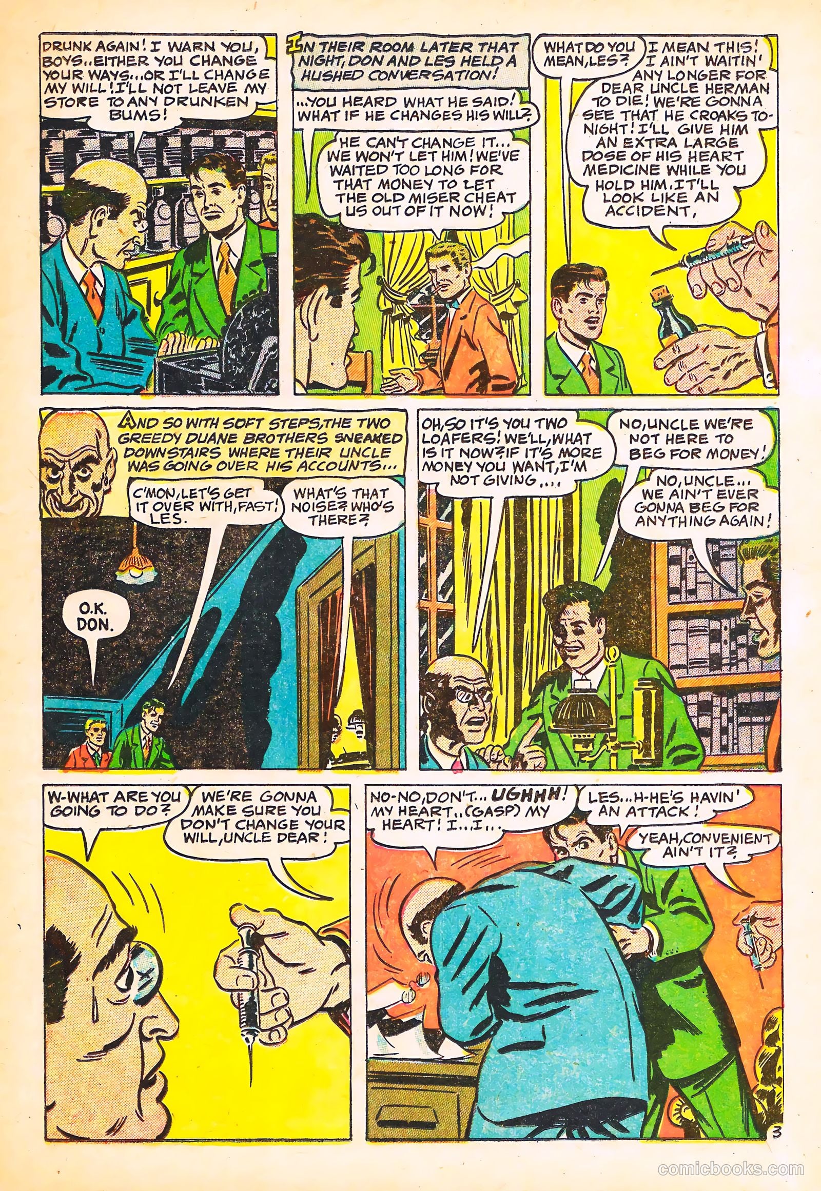 Mysterious Adventures #9 — page 5 of 36