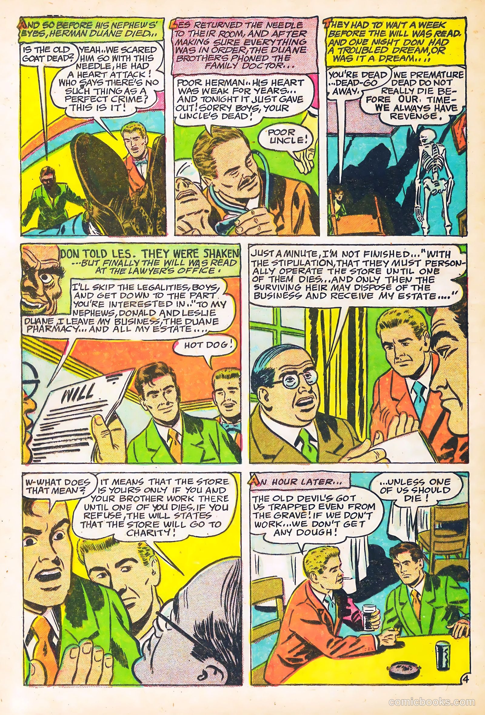 Mysterious Adventures #9 — page 6 of 36