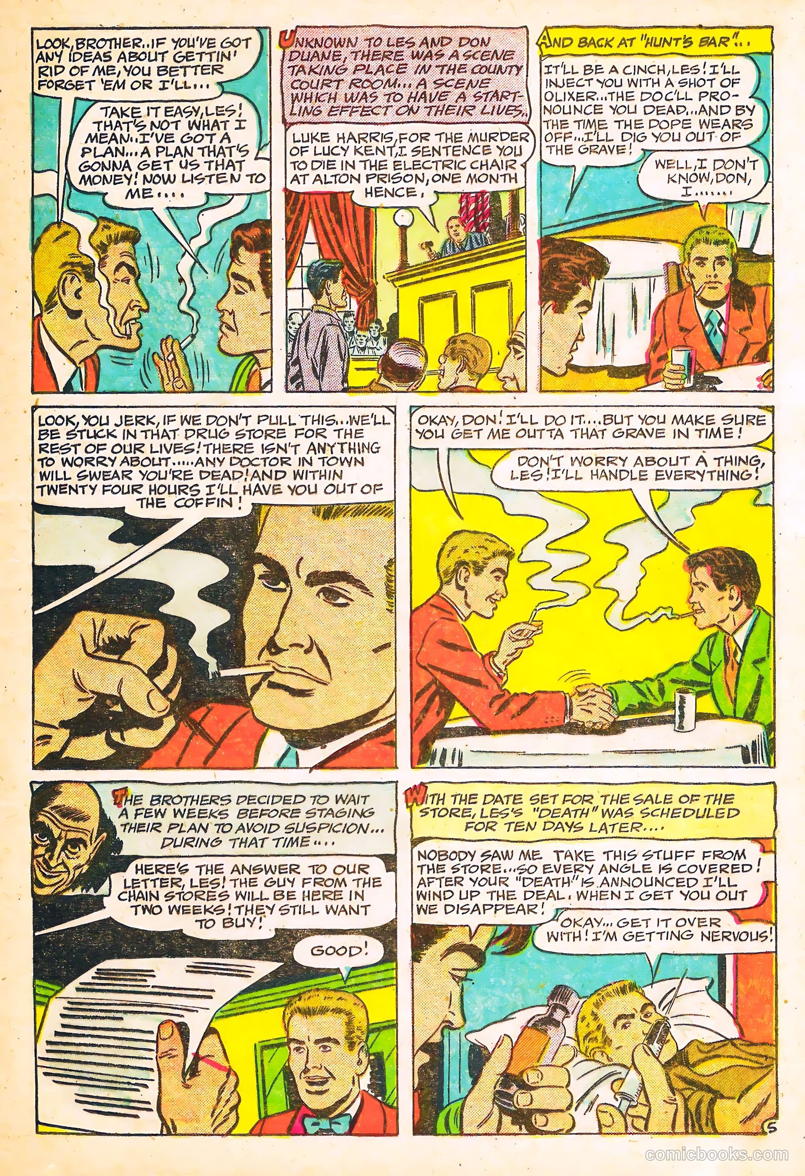 Mysterious Adventures #9 — page 7 of 36