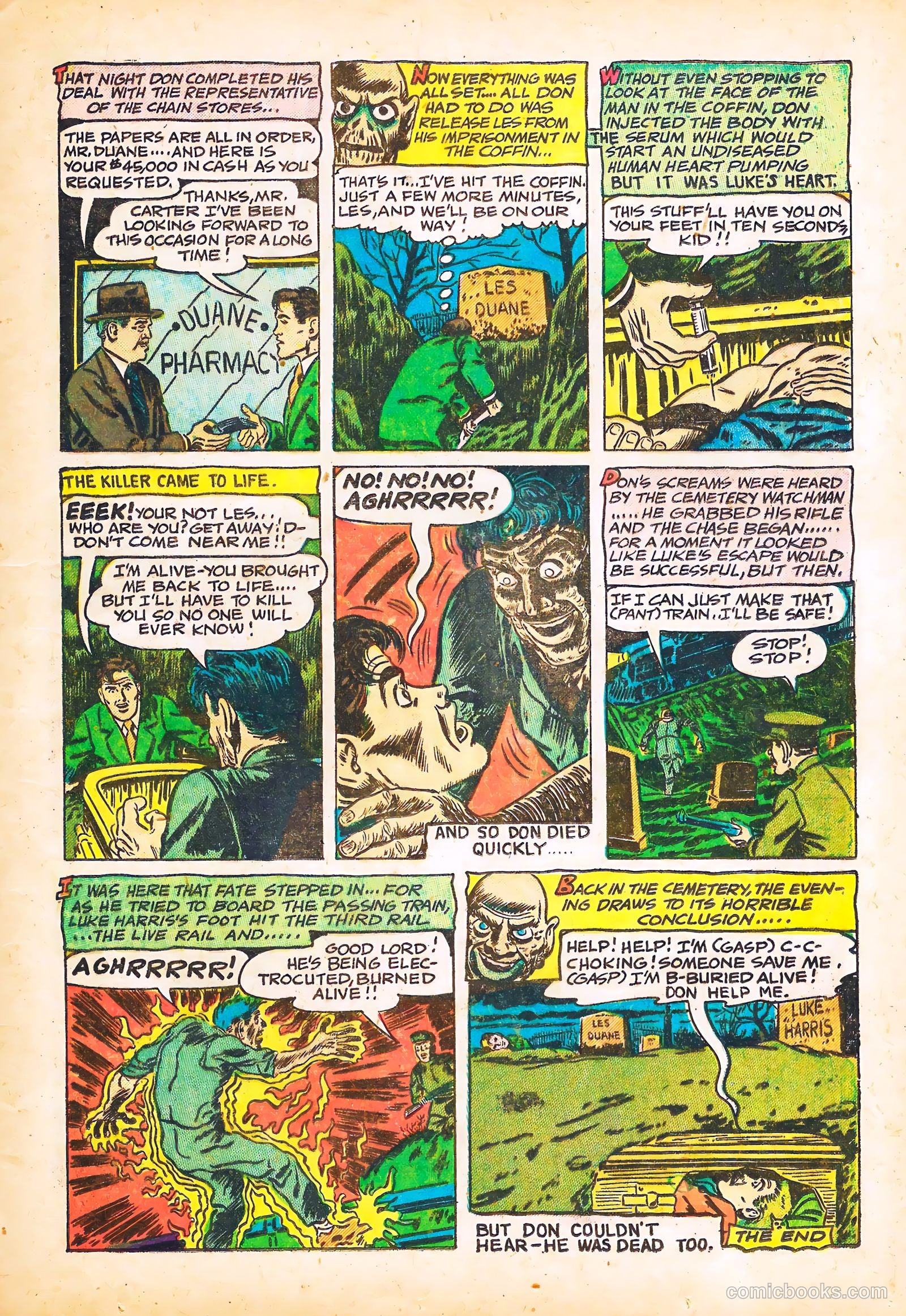 Mysterious Adventures #9 — page 9 of 36