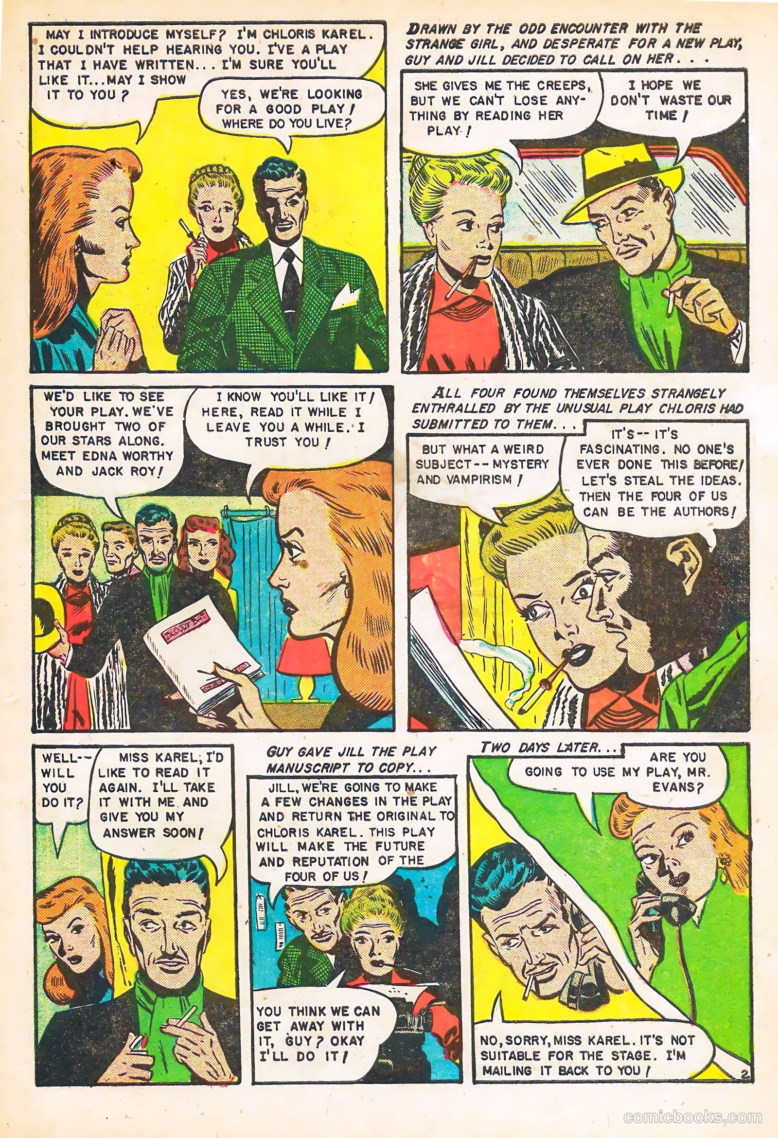 Mysterious Adventures #9 — page 11 of 36