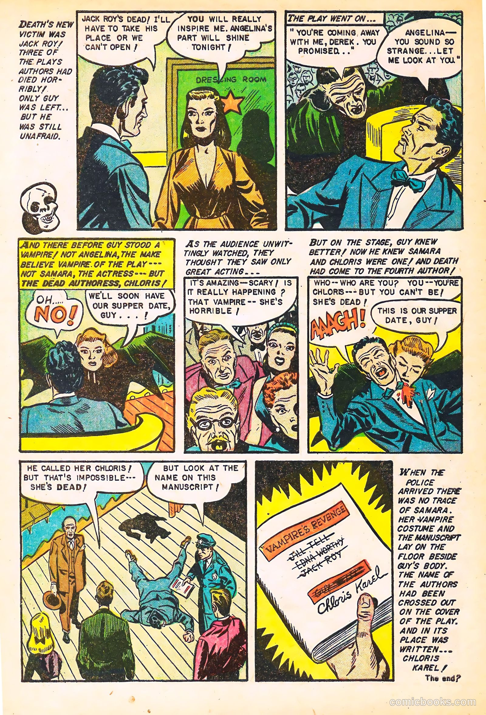 Mysterious Adventures #9 — page 16 of 36
