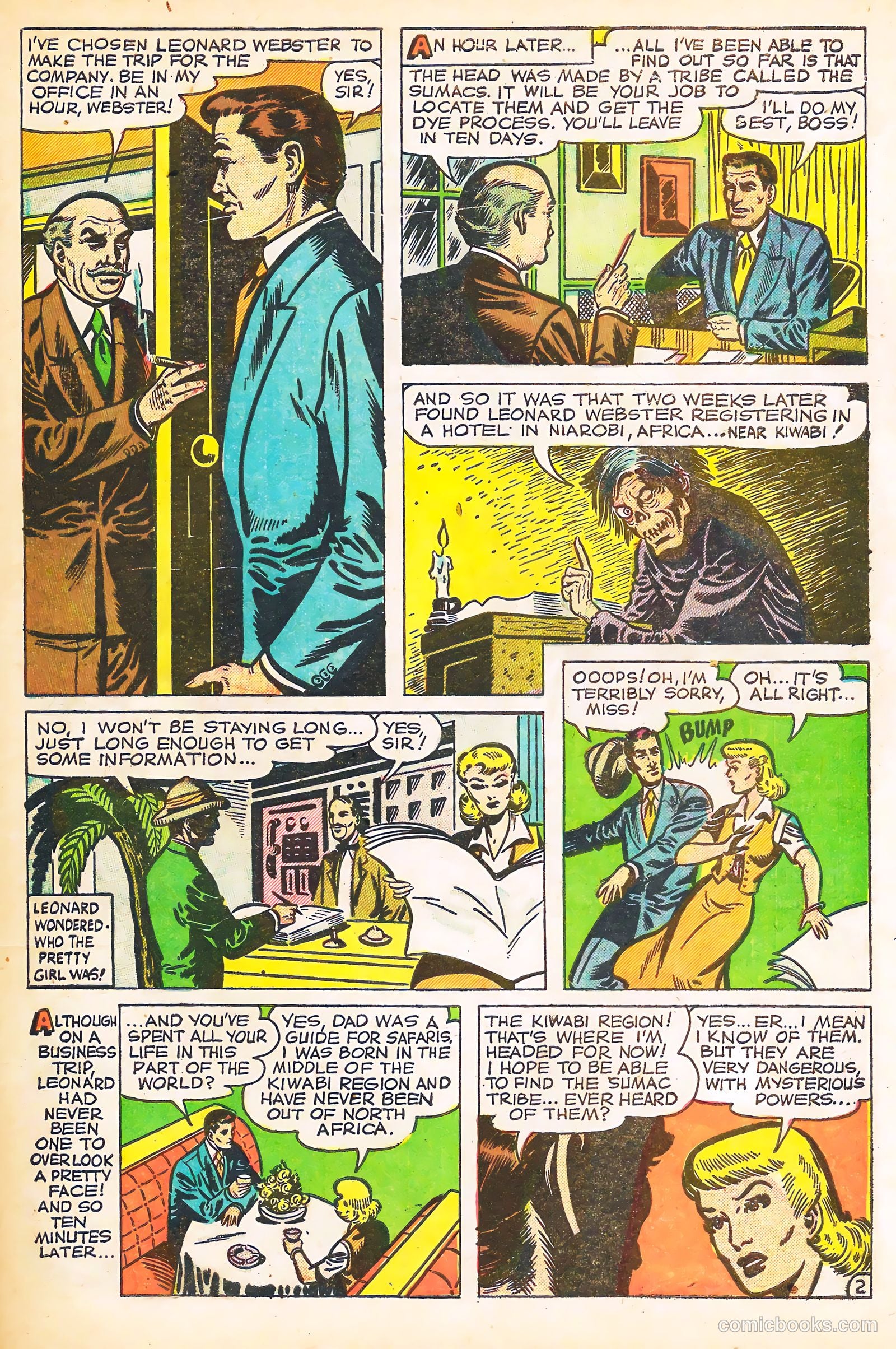 Mysterious Adventures #9 — page 21 of 36