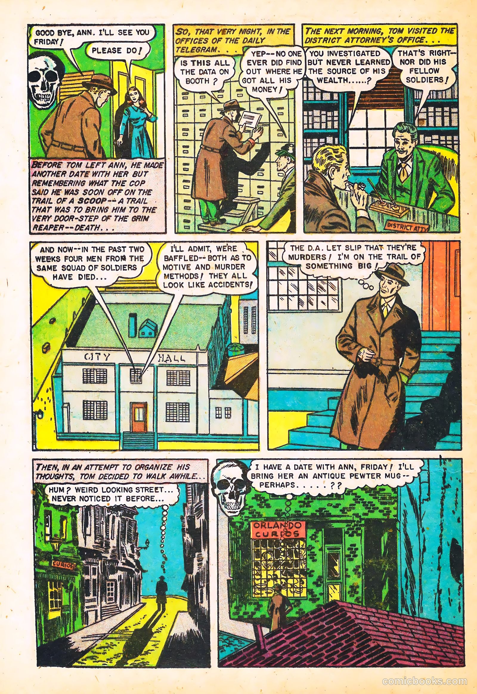 Mysterious Adventures #9 — page 28 of 36