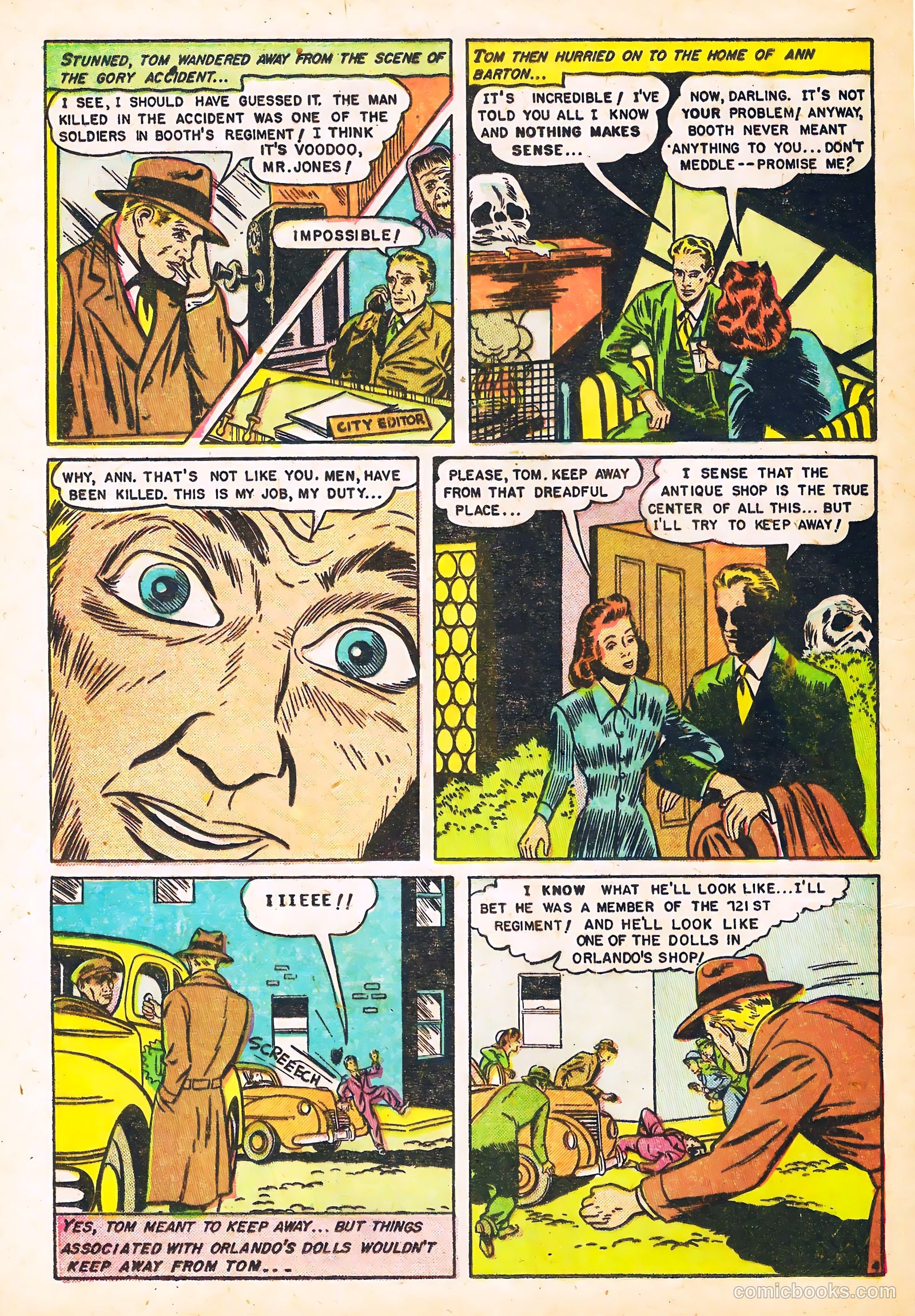 Mysterious Adventures #9 — page 30 of 36
