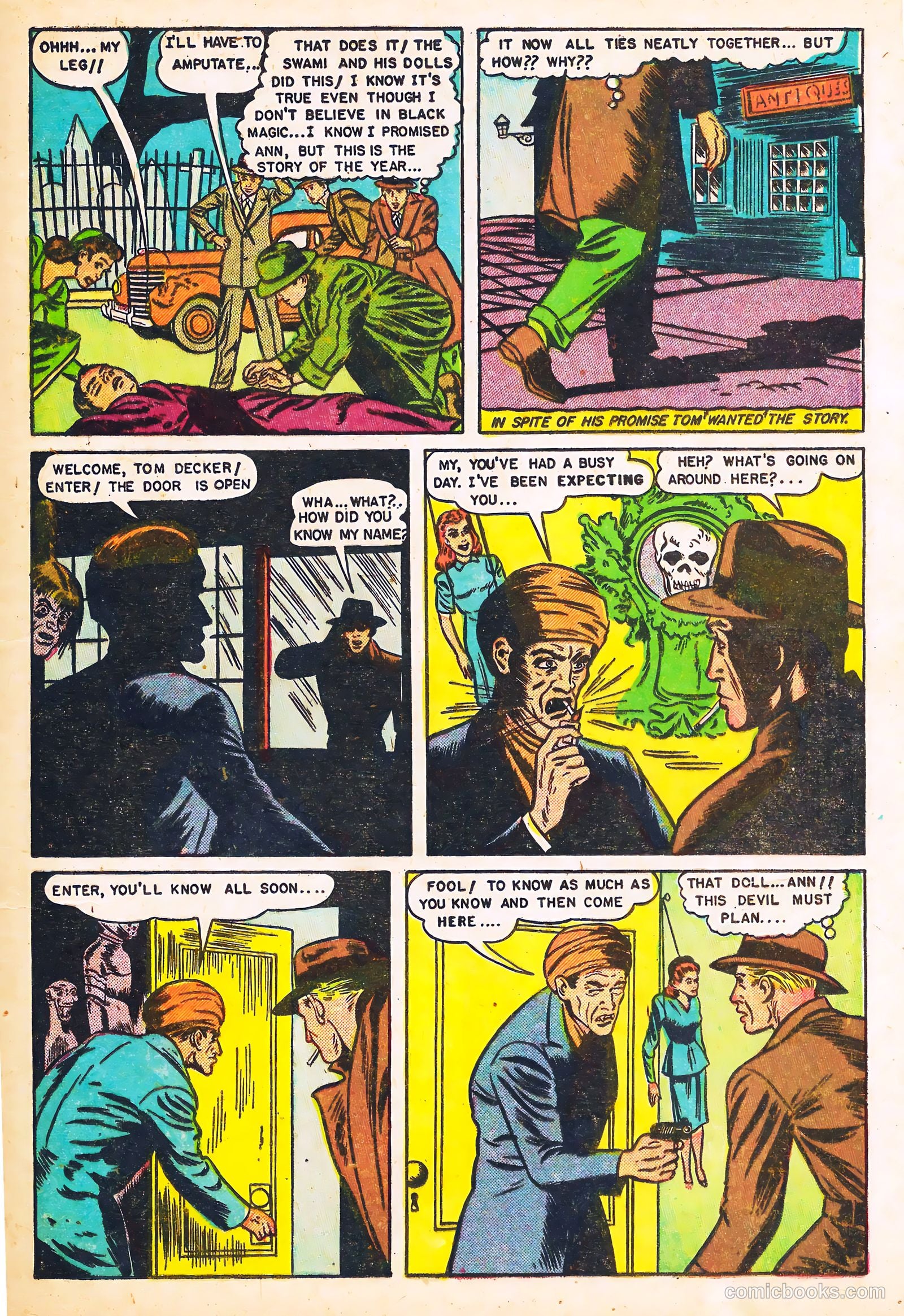 Mysterious Adventures #9 — page 31 of 36