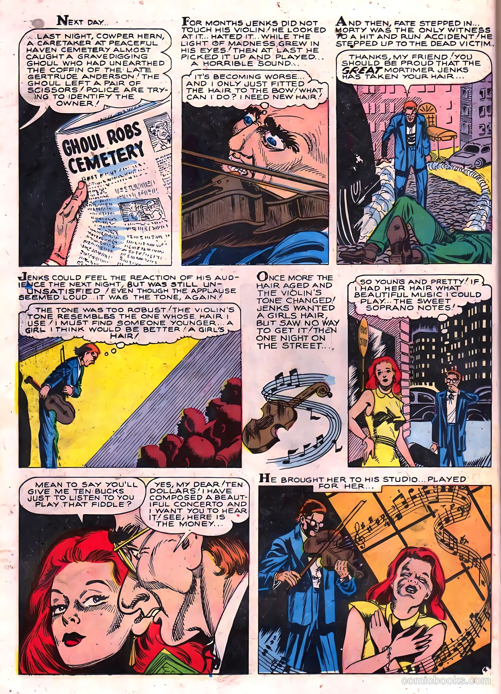 Mysterious Stories #2 — page 16 of 36