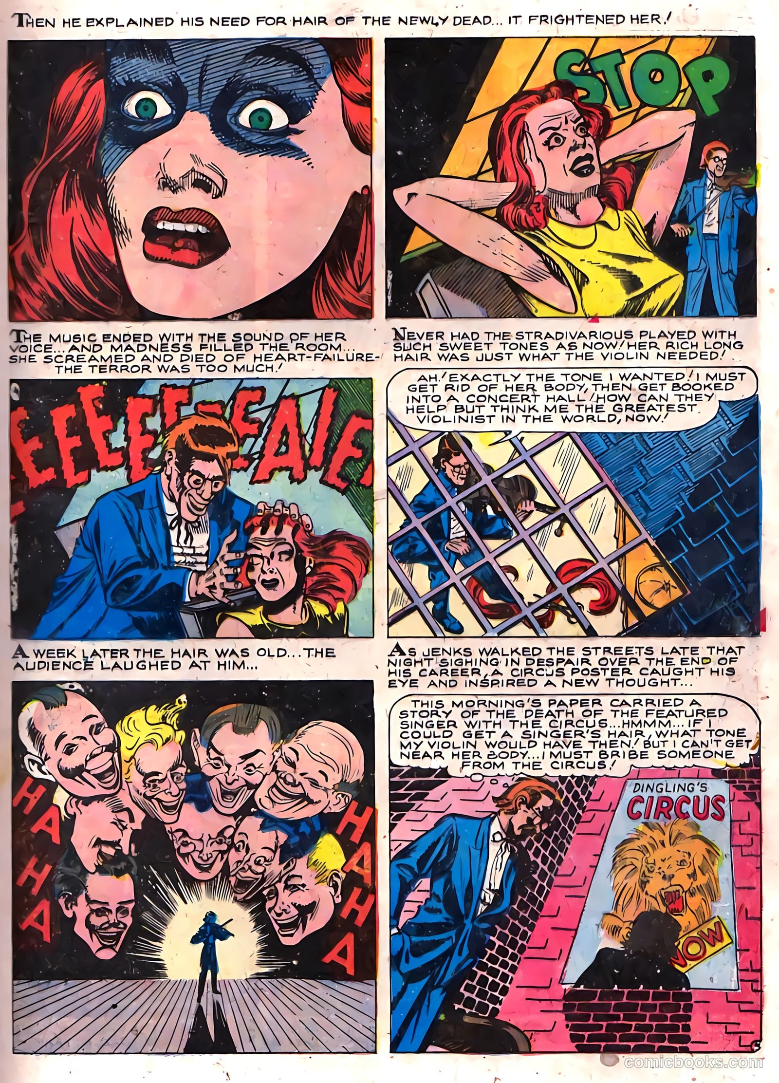 Mysterious Stories #2 — page 17 of 36