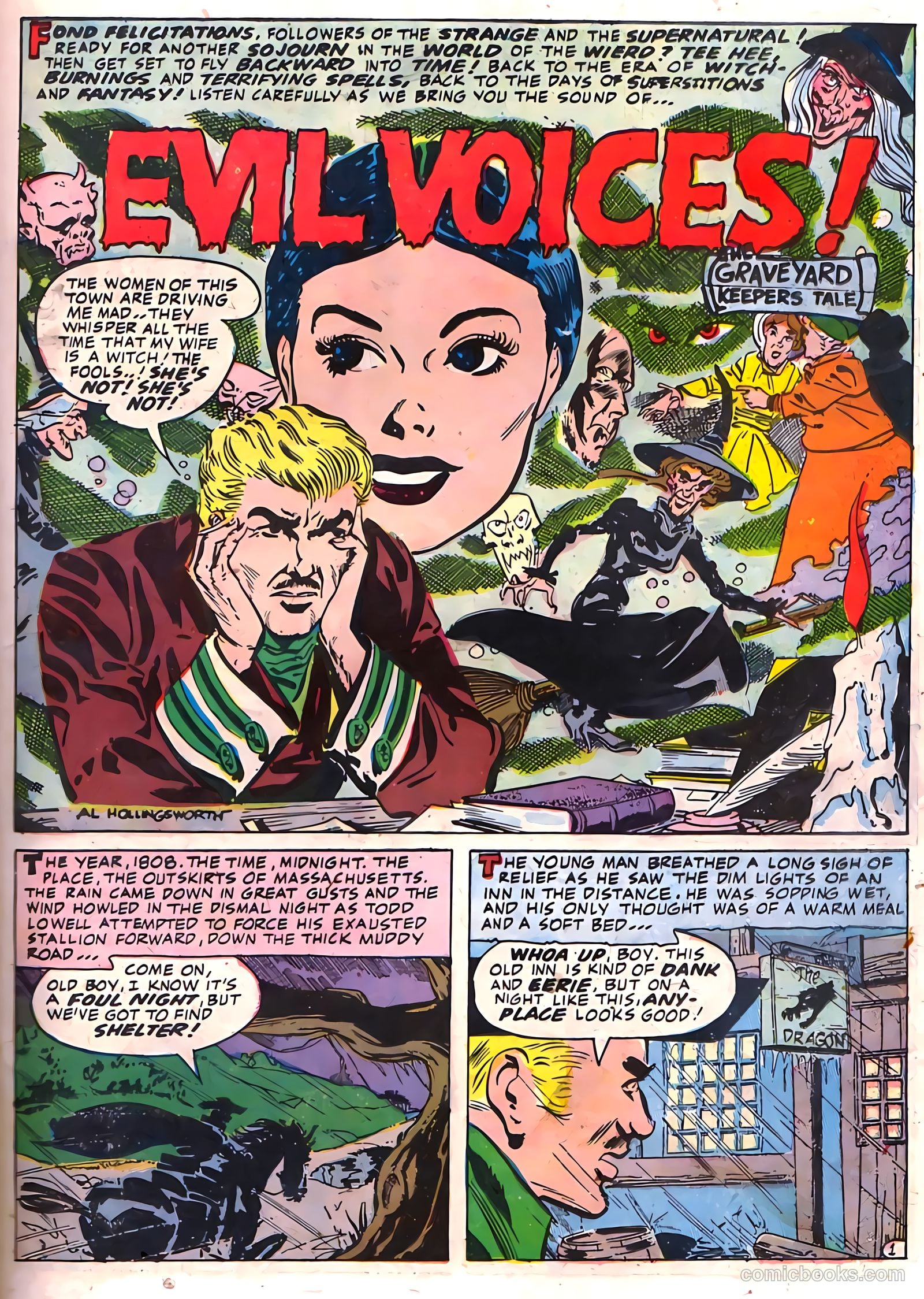 Mysterious Stories #2 — page 19 of 36