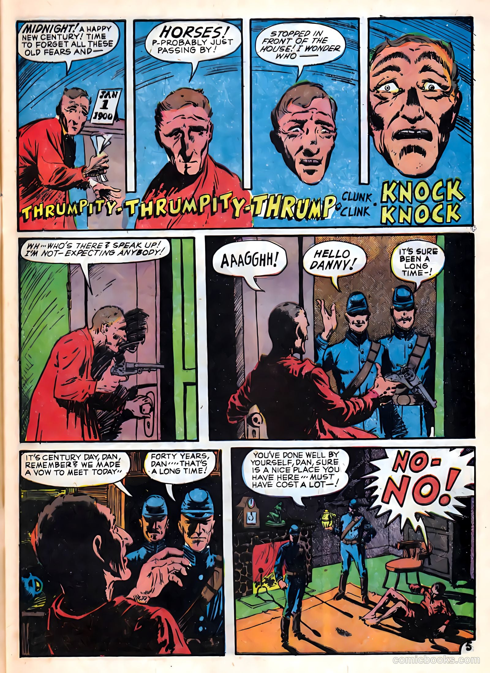 Mysterious Stories #3 — page 7 of 36