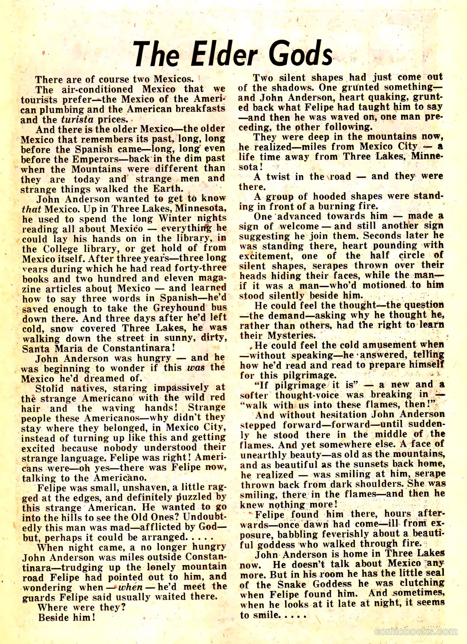 Mysterious Stories #3 — page 11 of 36