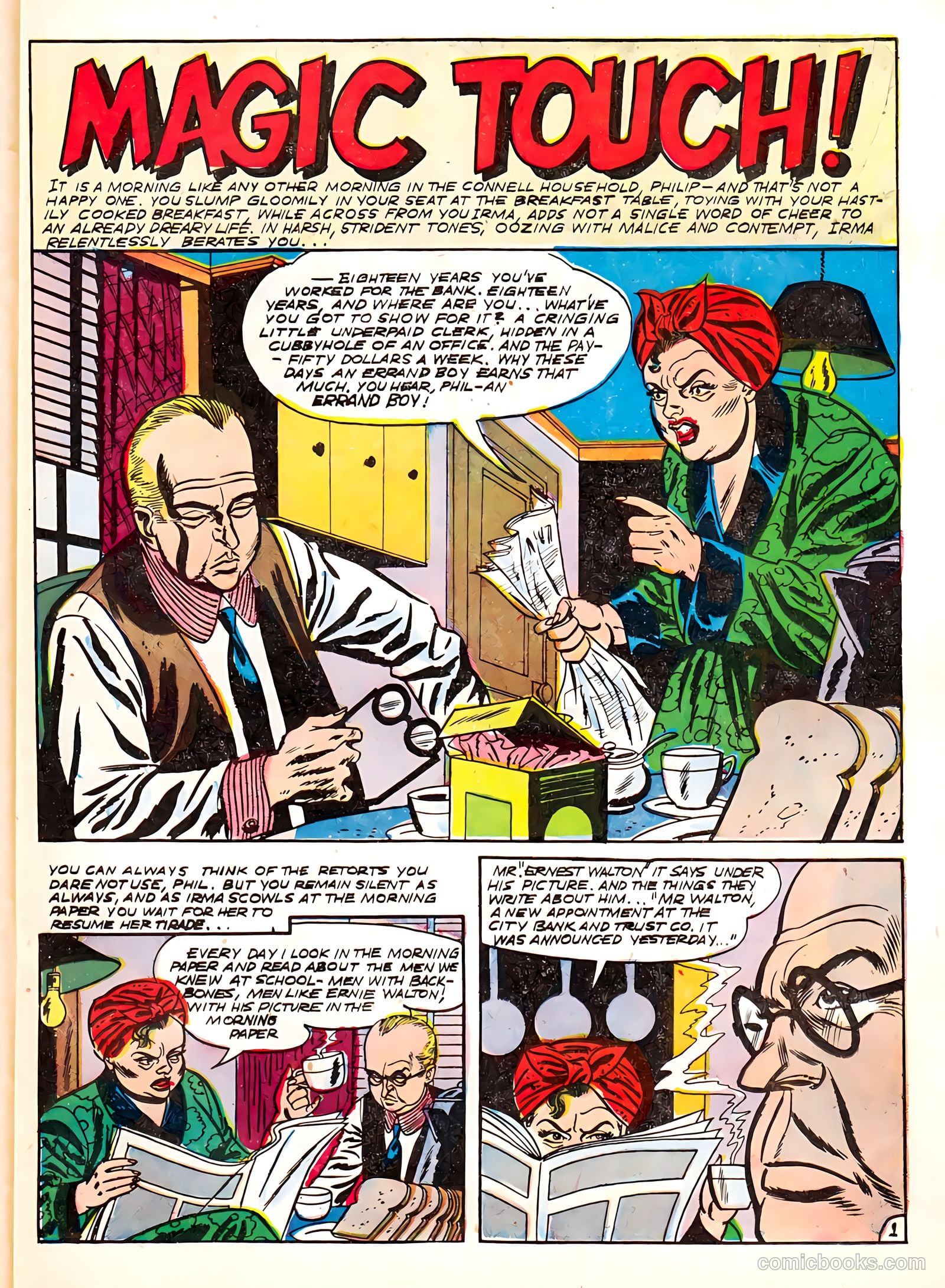 Mysterious Stories #4 — page 13 of 36
