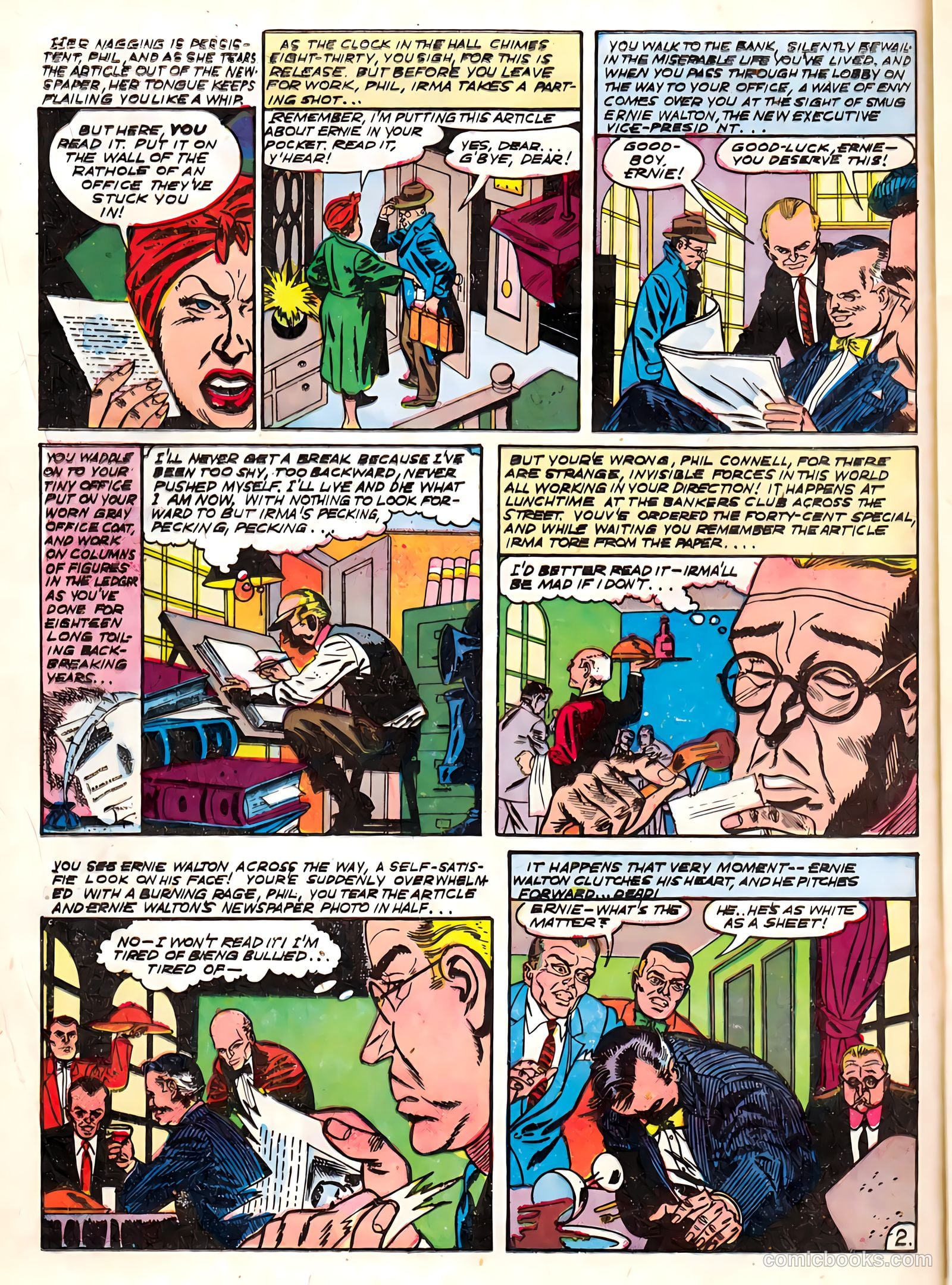 Mysterious Stories #4 — page 14 of 36