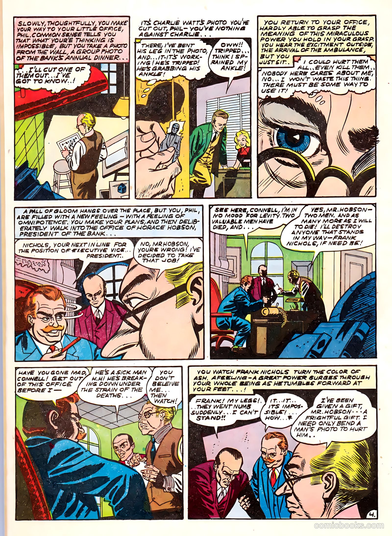 Mysterious Stories #4 — page 16 of 36