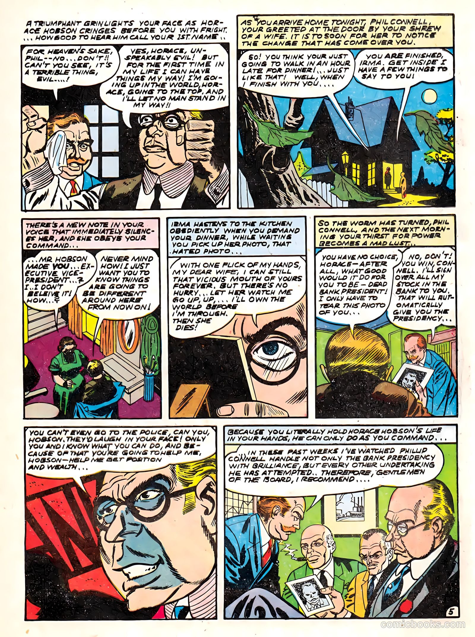 Mysterious Stories #4 — page 17 of 36