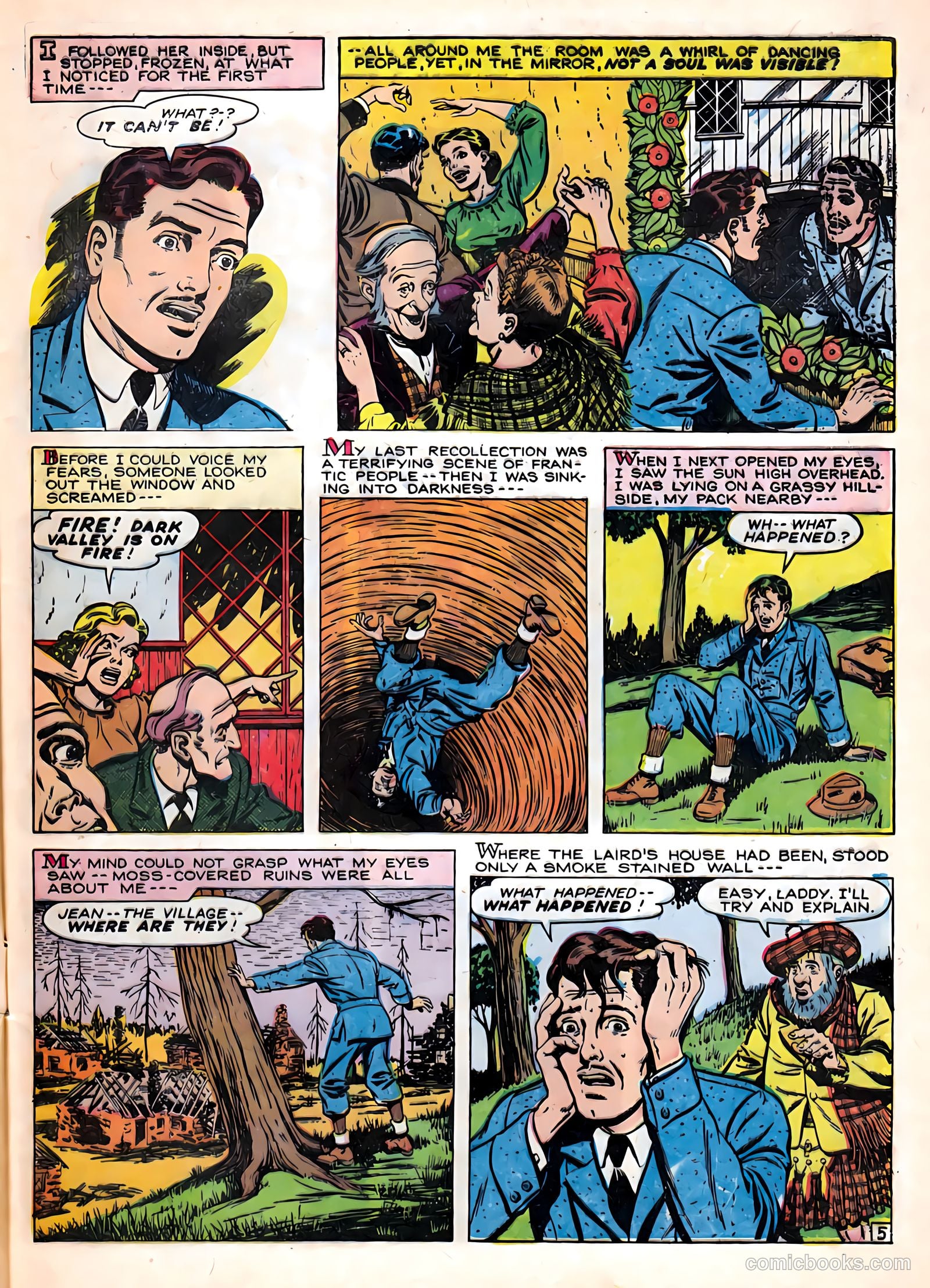 Mysterious Stories #5 — page 7 of 36