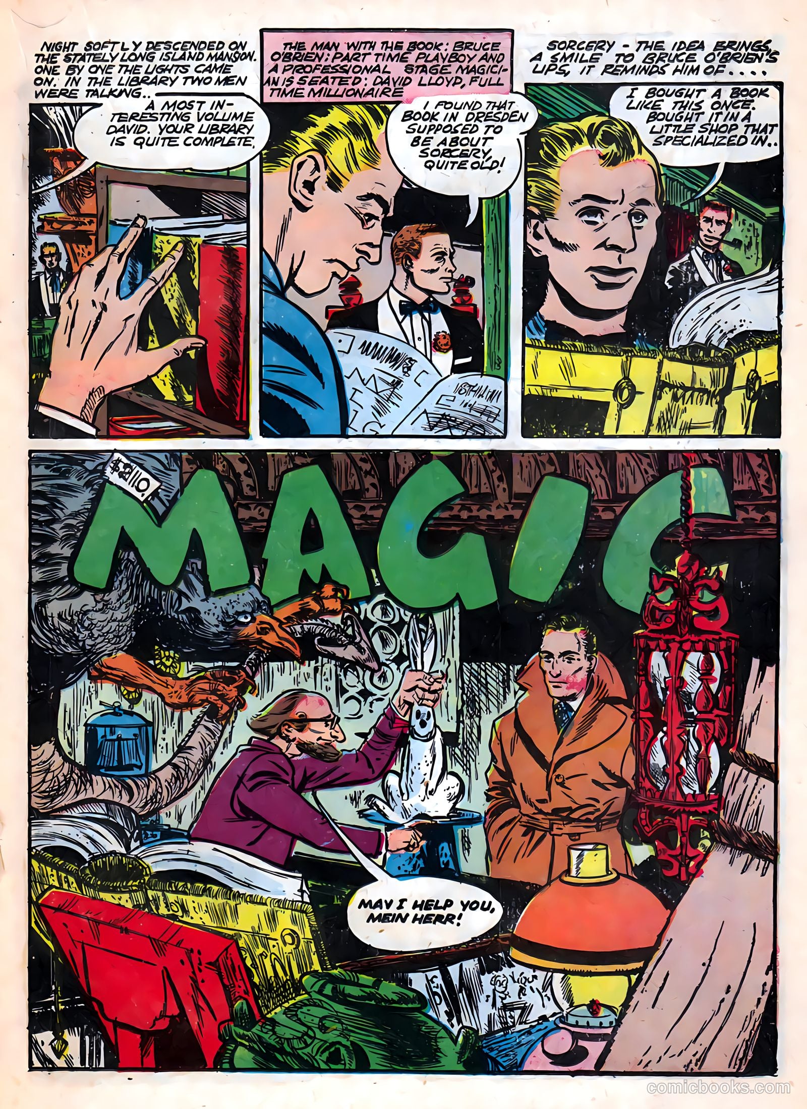 Mysterious Stories #5 — page 19 of 36