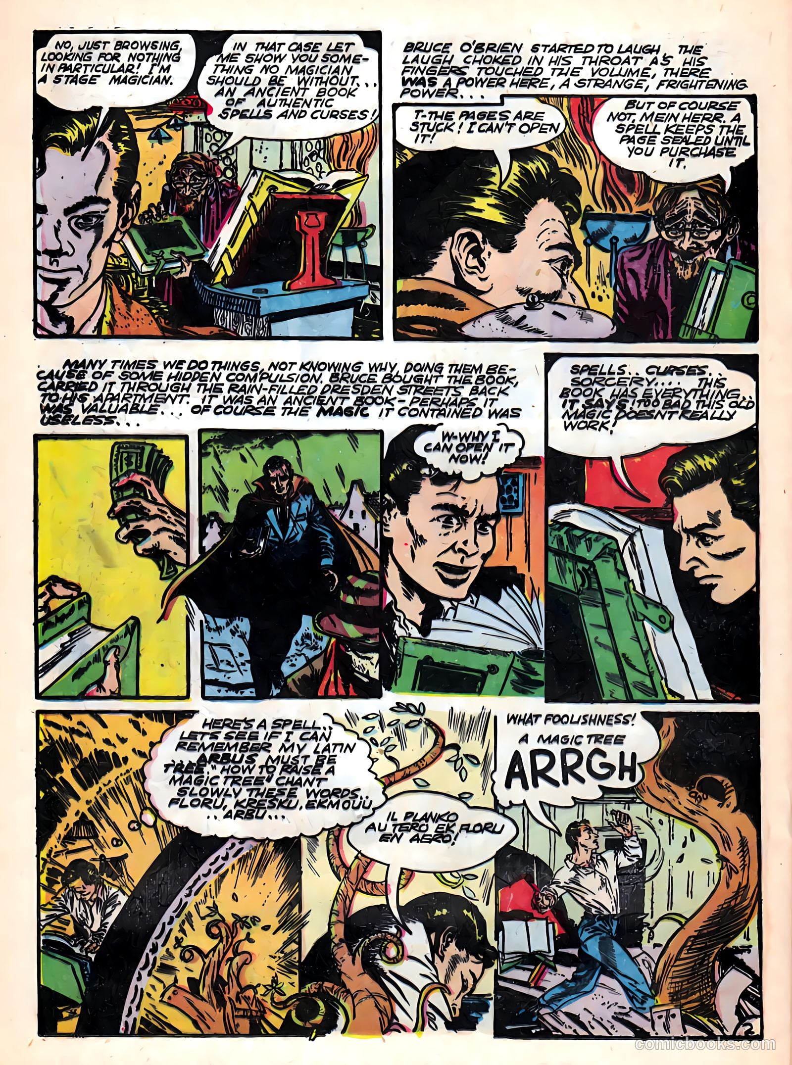 Mysterious Stories #5 — page 20 of 36