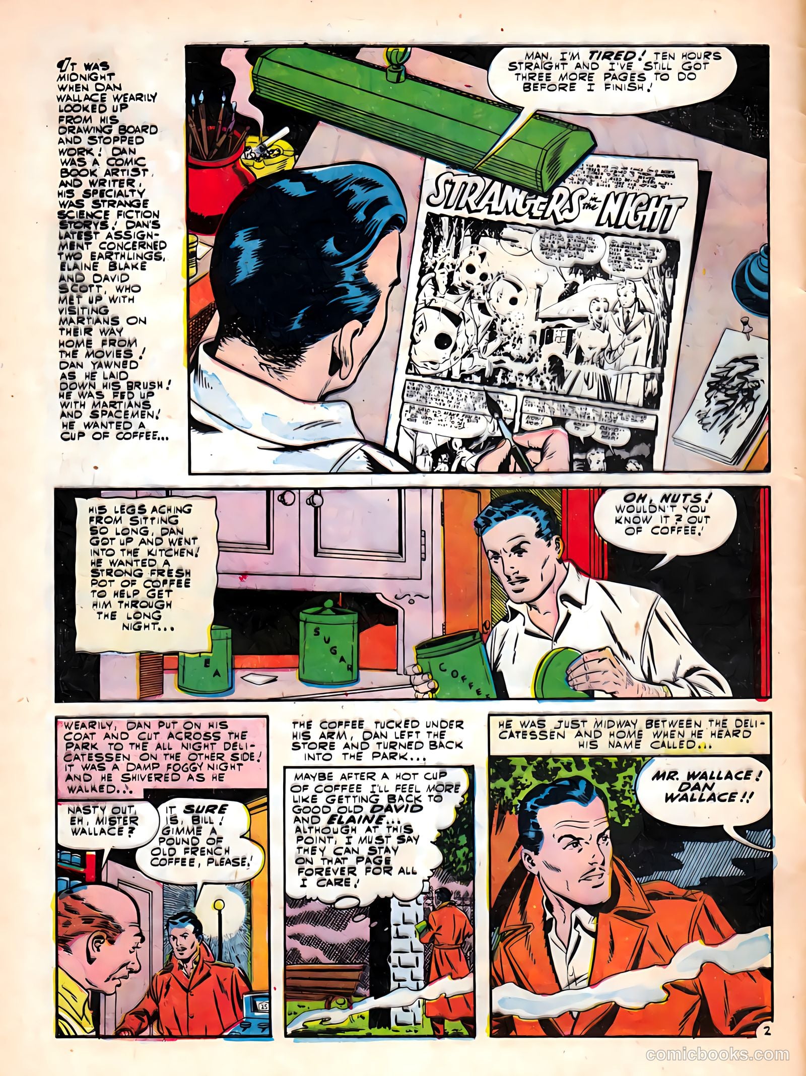 Mysterious Stories #6 — page 4 of 36