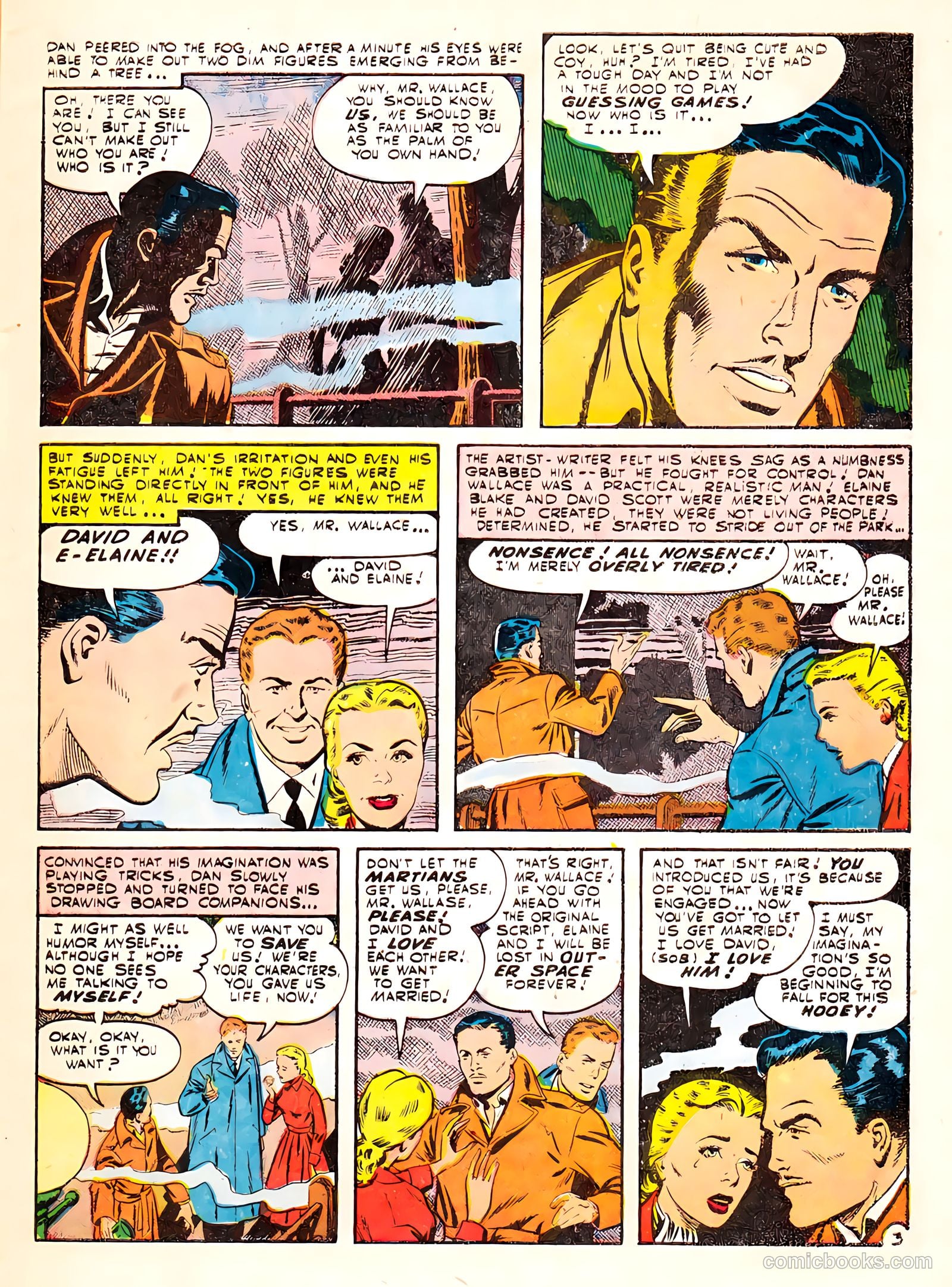 Mysterious Stories #6 — page 5 of 36