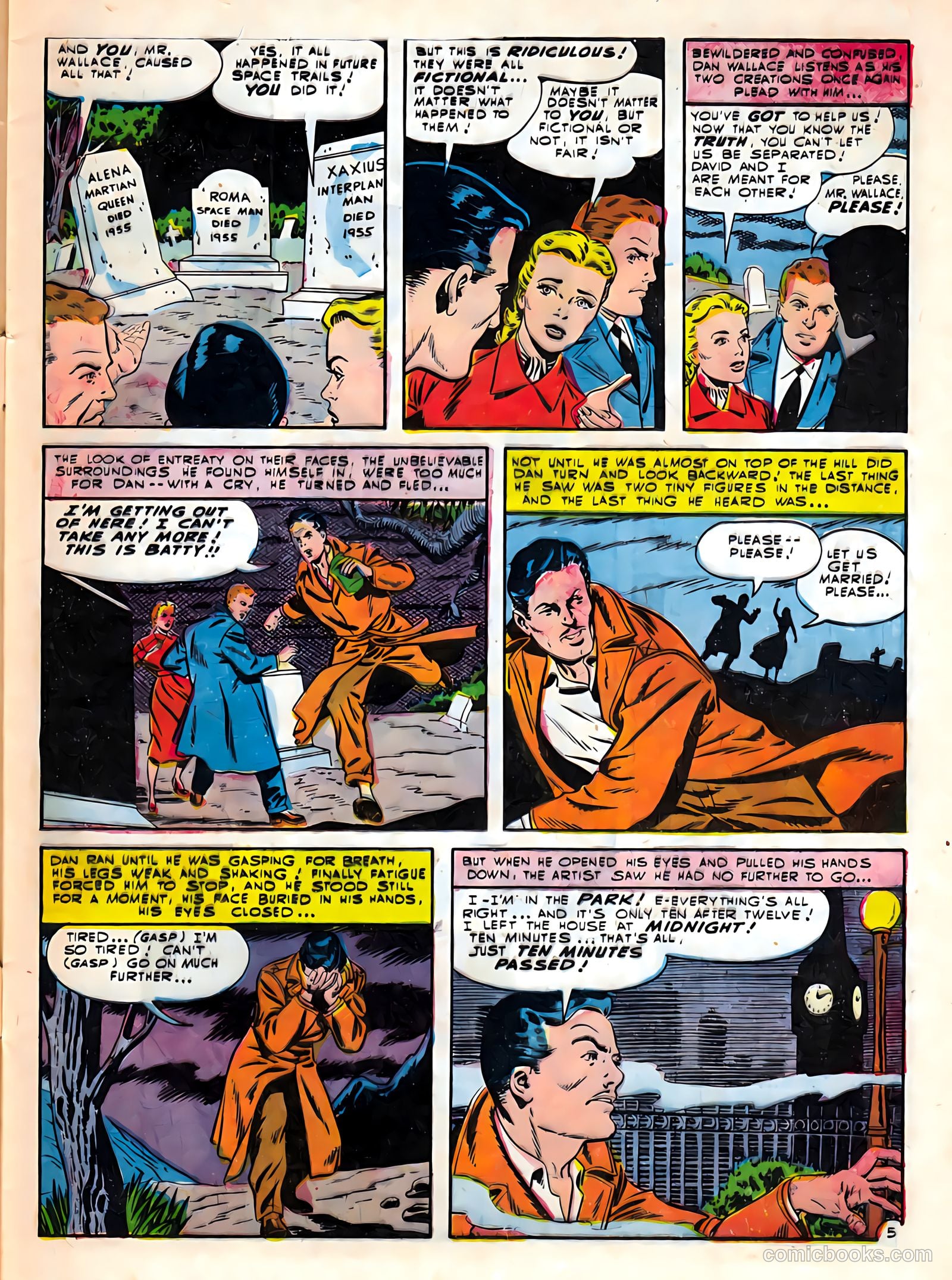 Mysterious Stories #6 — page 7 of 36