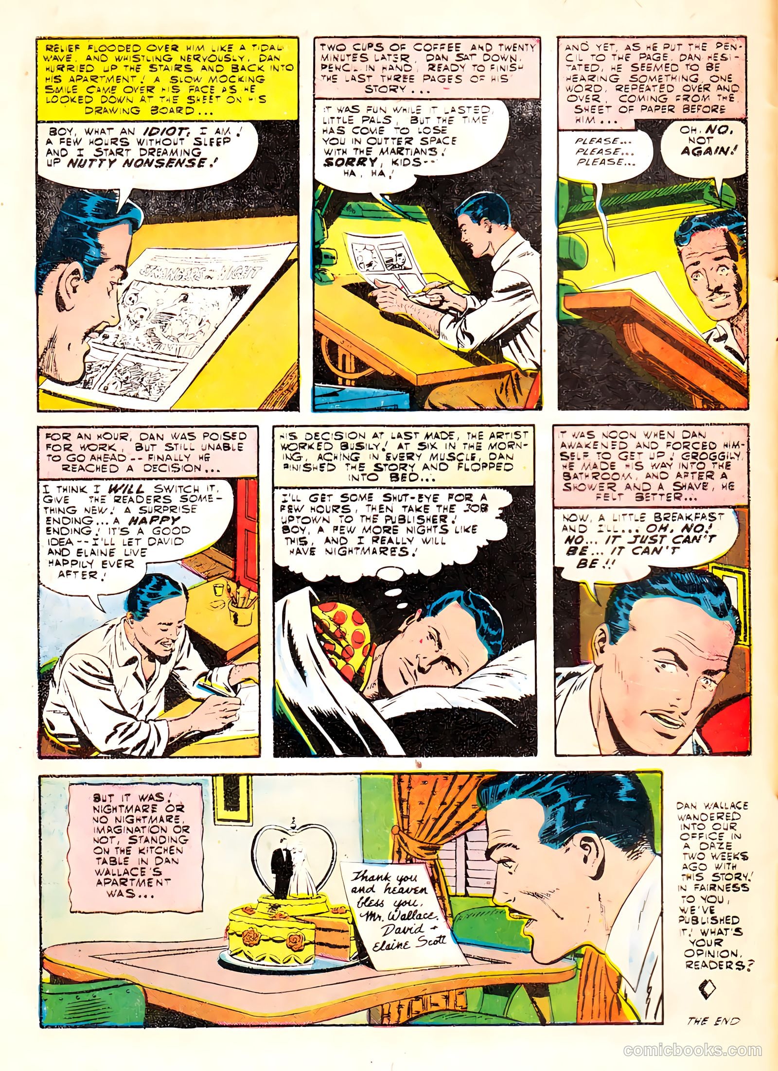 Mysterious Stories #6 — page 8 of 36