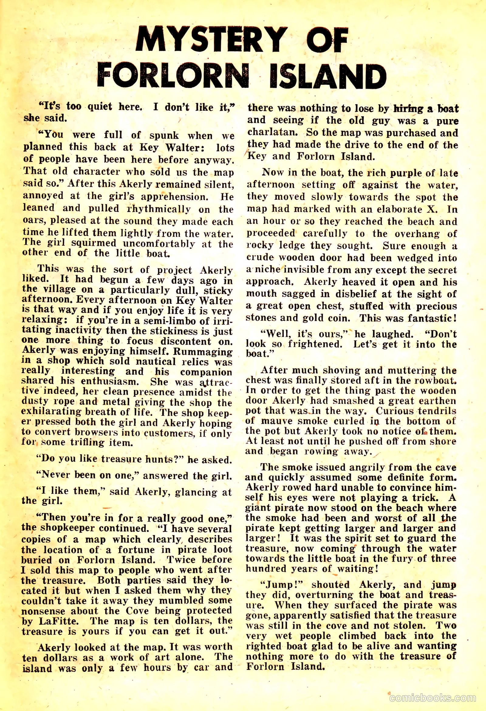 Mysterious Stories #6 — page 27 of 36