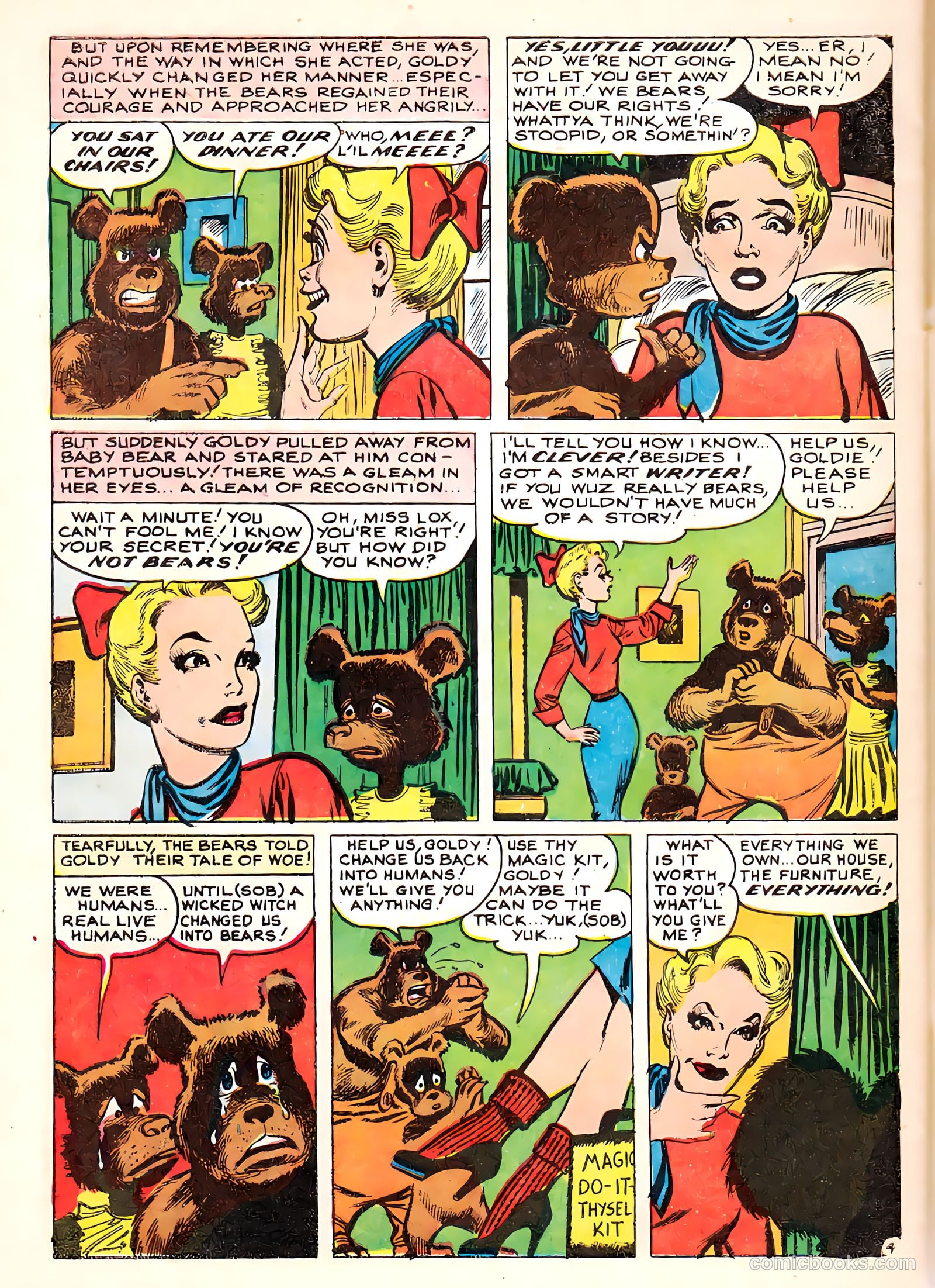 Mysterious Stories #6 — page 32 of 36