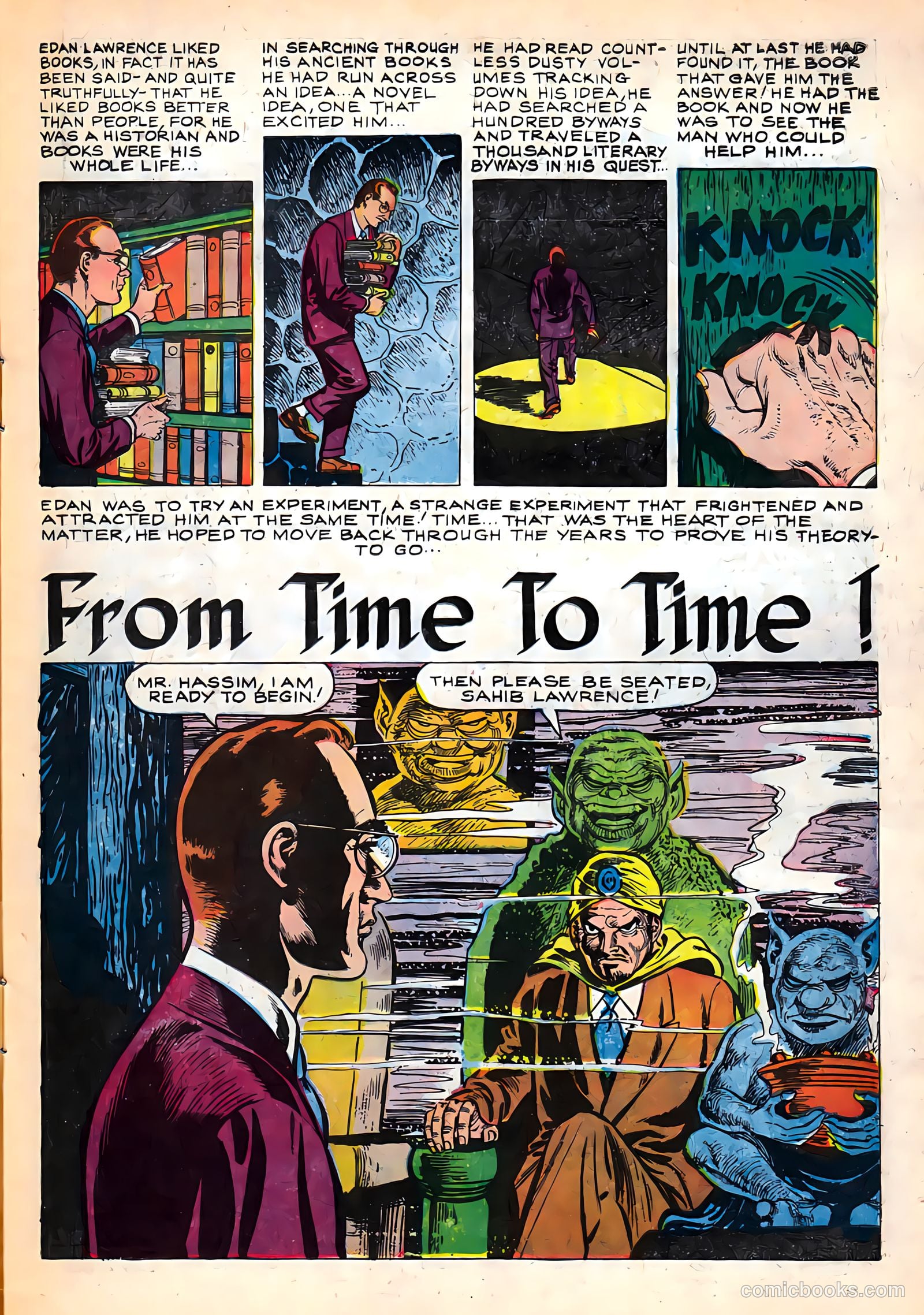 Mysterious Stories #7 — page 3 of 36