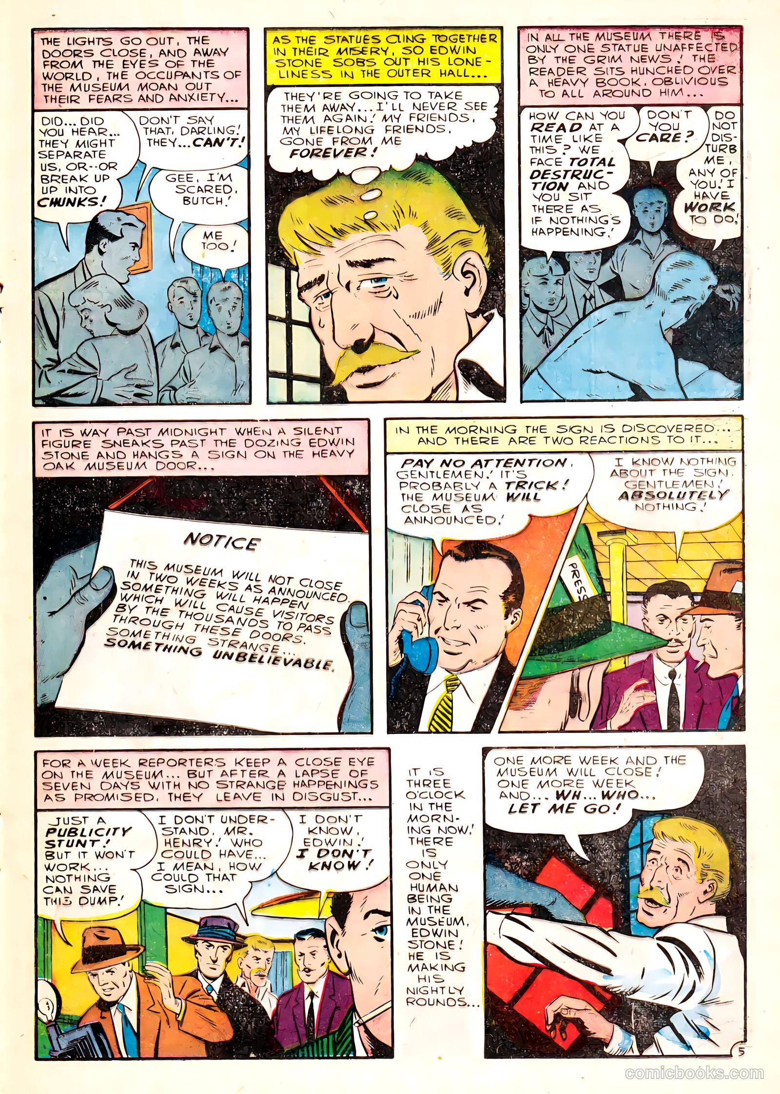 Mysterious Stories #7 — page 17 of 36