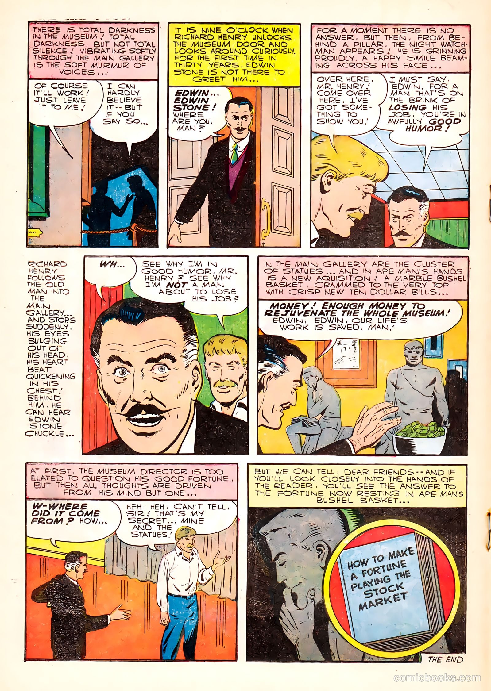 Mysterious Stories #7 — page 18 of 36