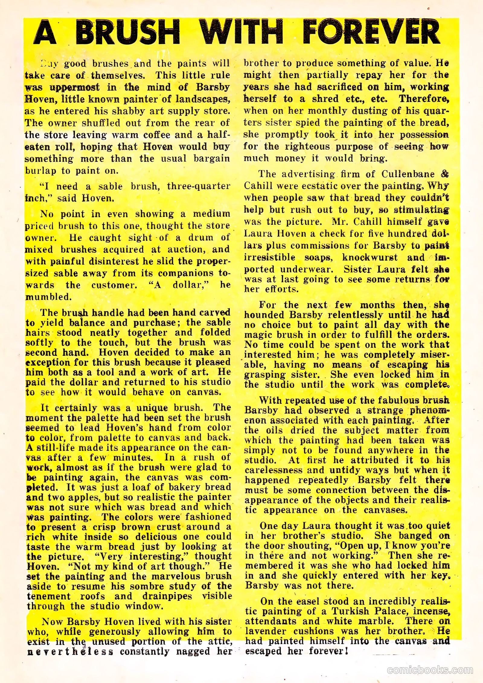 Mysterious Stories #7 — page 27 of 36