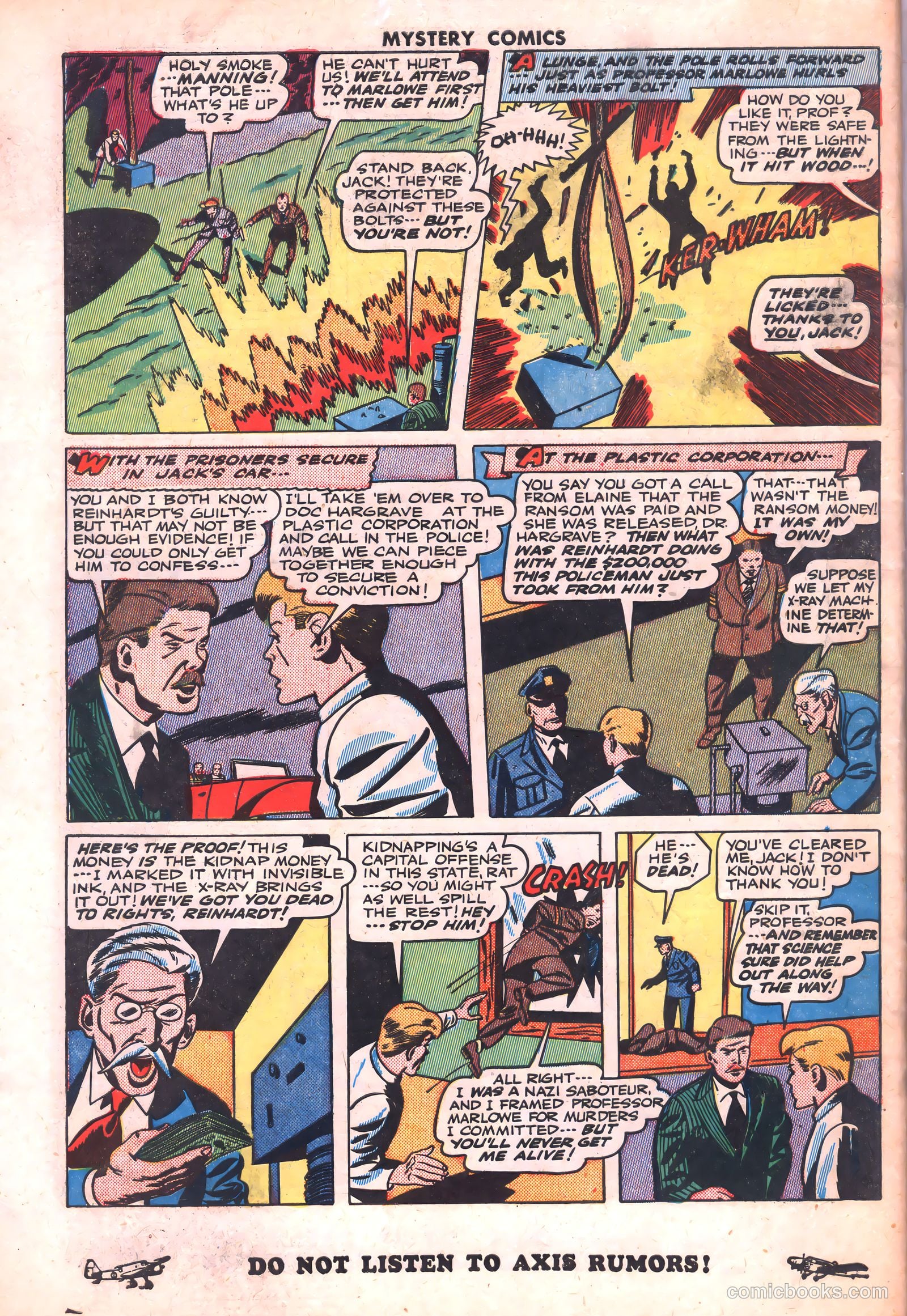 Mystery Comics #2 — page 50 of 52
