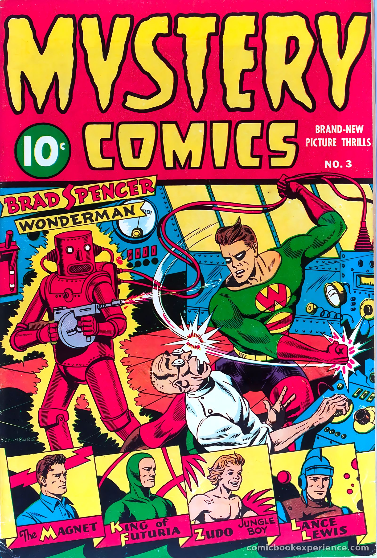 Mystery Comics #3 — page 1 of 52