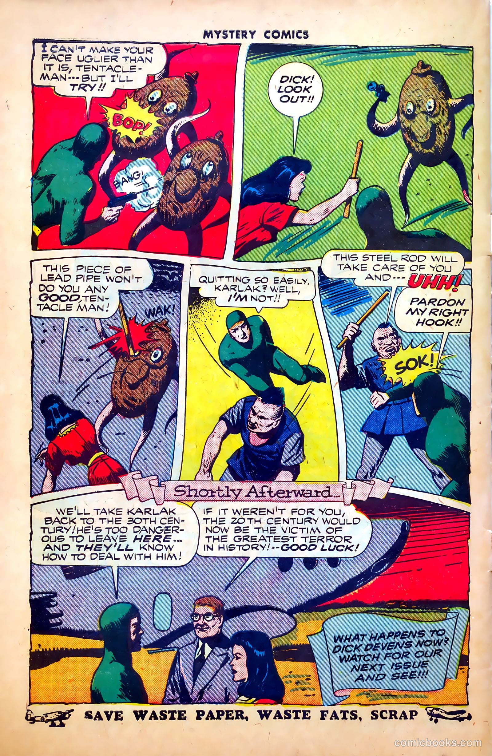 Mystery Comics #3 — page 50 of 52