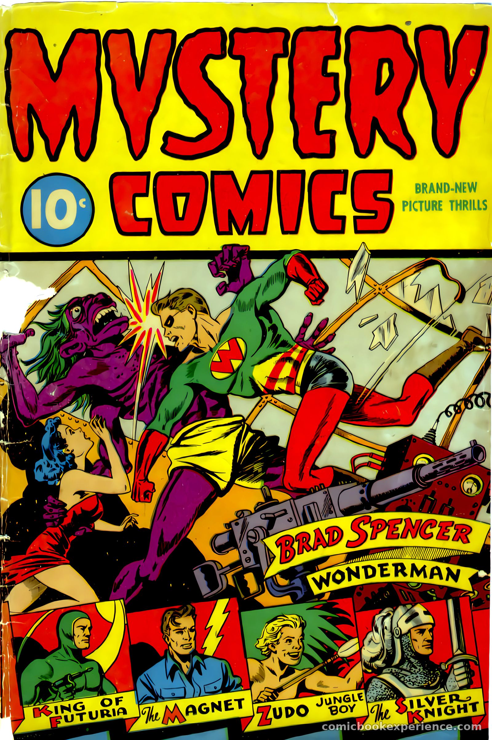 Mystery Men Comics #1 — page 1 of 52