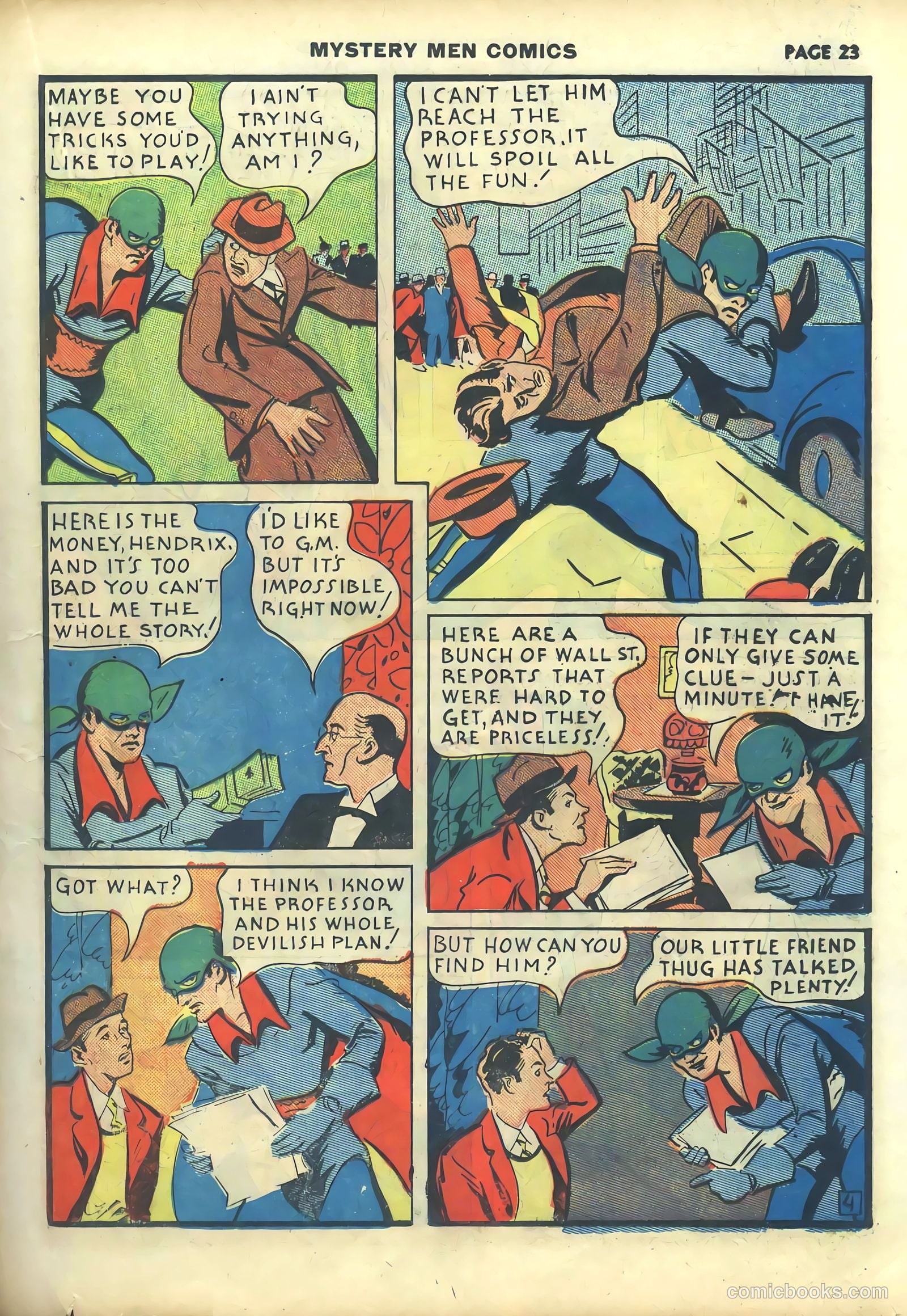 Mystery Men Comics #10 — page 25 of 68
