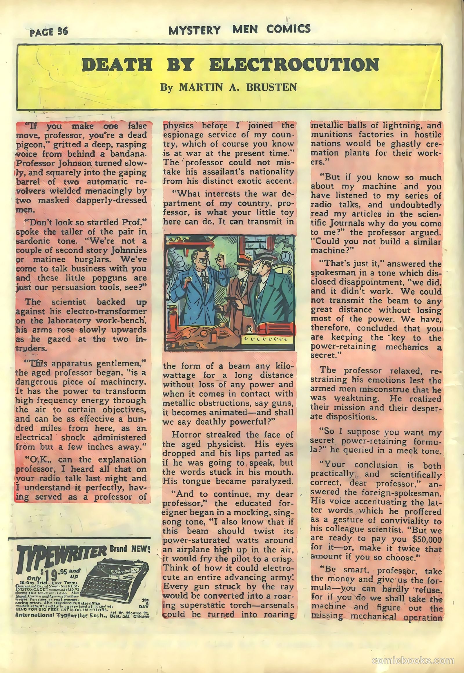 Mystery Men Comics #10 — page 38 of 68