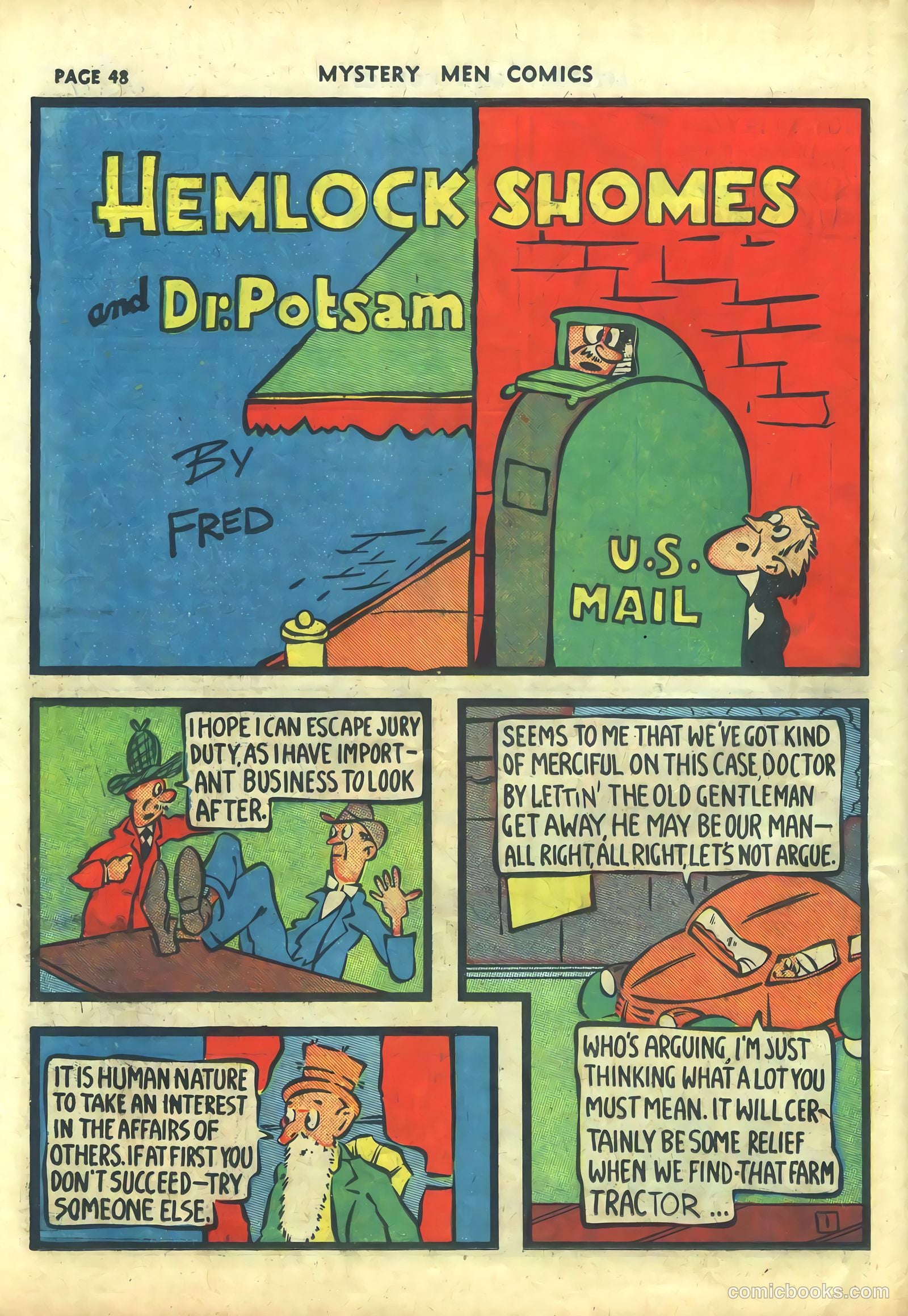 Mystery Men Comics #10 — page 50 of 68
