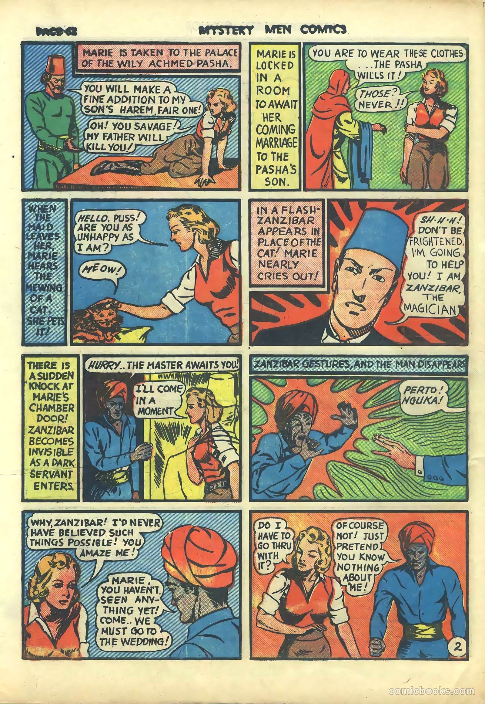 Mystery Men Comics #10 — page 64 of 68