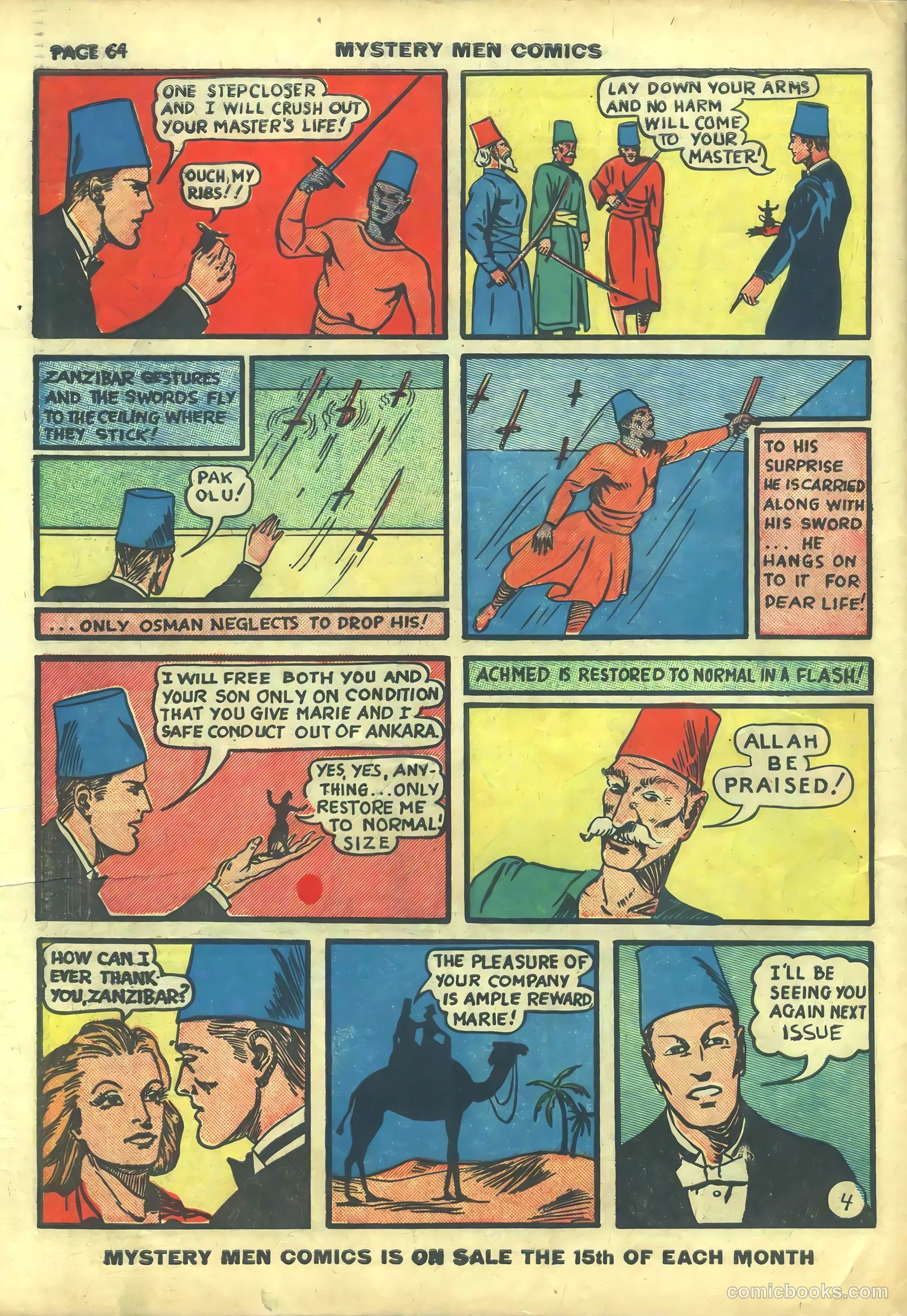 Mystery Men Comics #10 — page 66 of 68