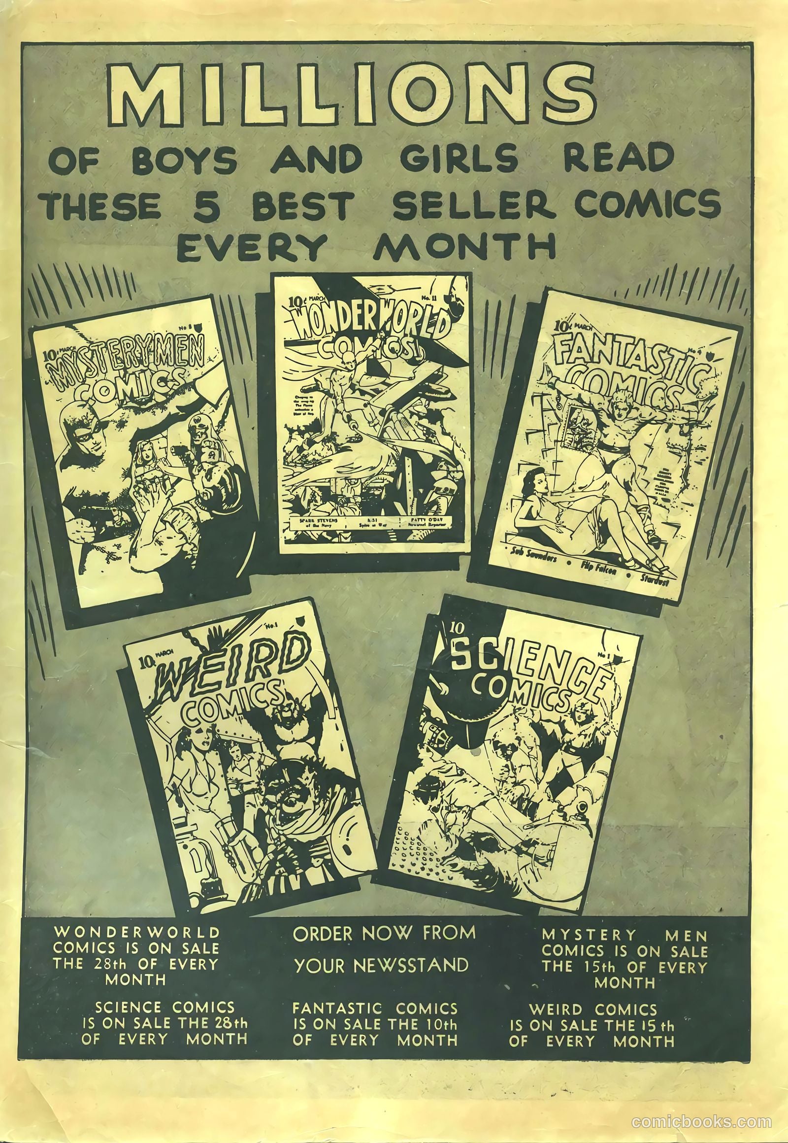 Mystery Men Comics #10 — page 67 of 68