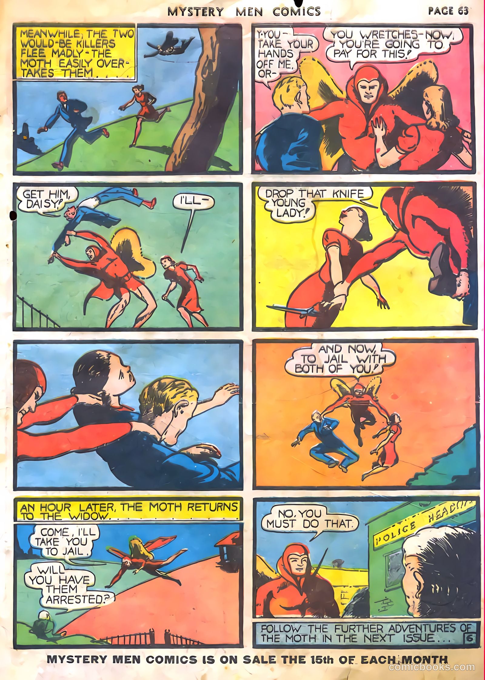 Mystery Men Comics #11 — page 65 of 68