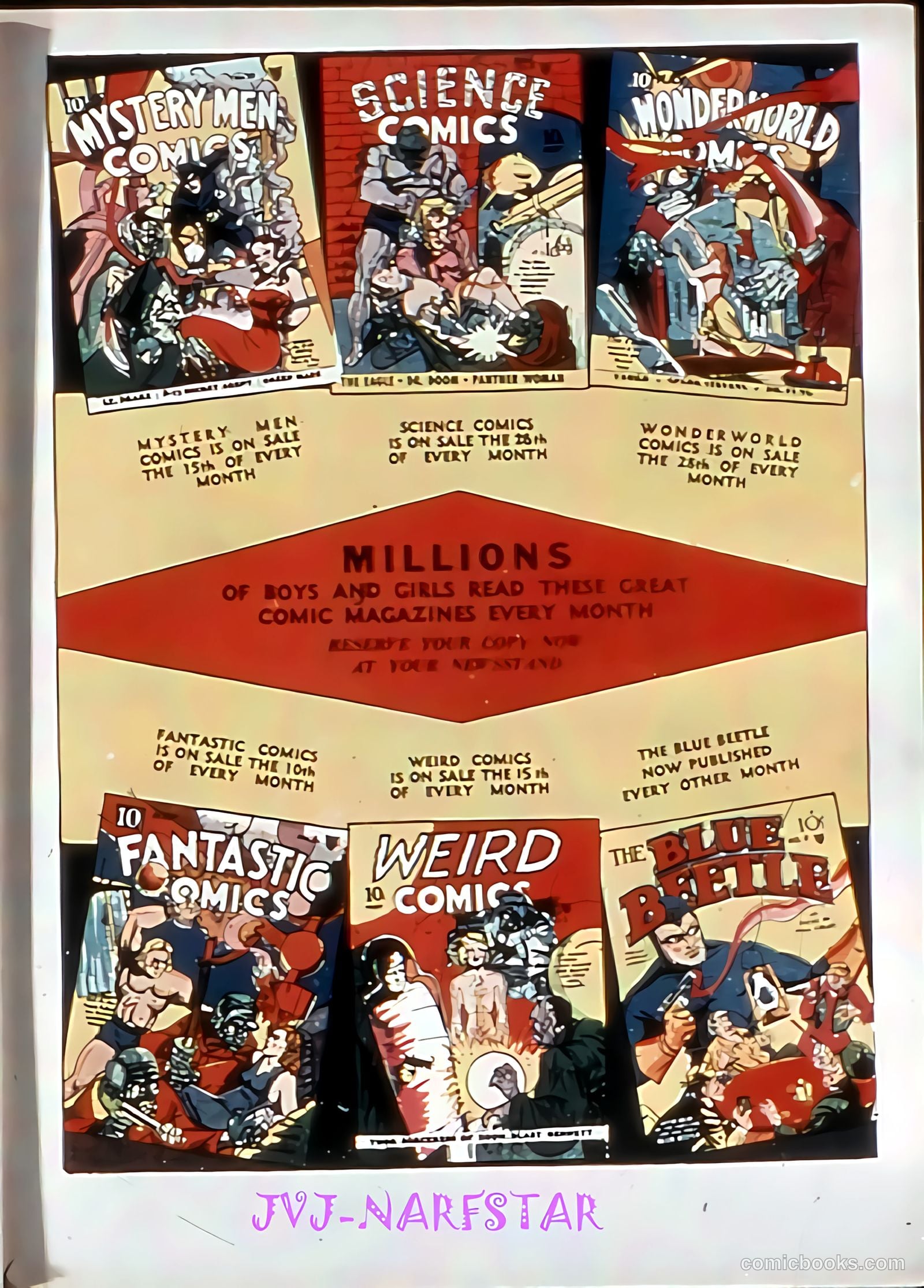 Mystery Men Comics #11 — page 67 of 68