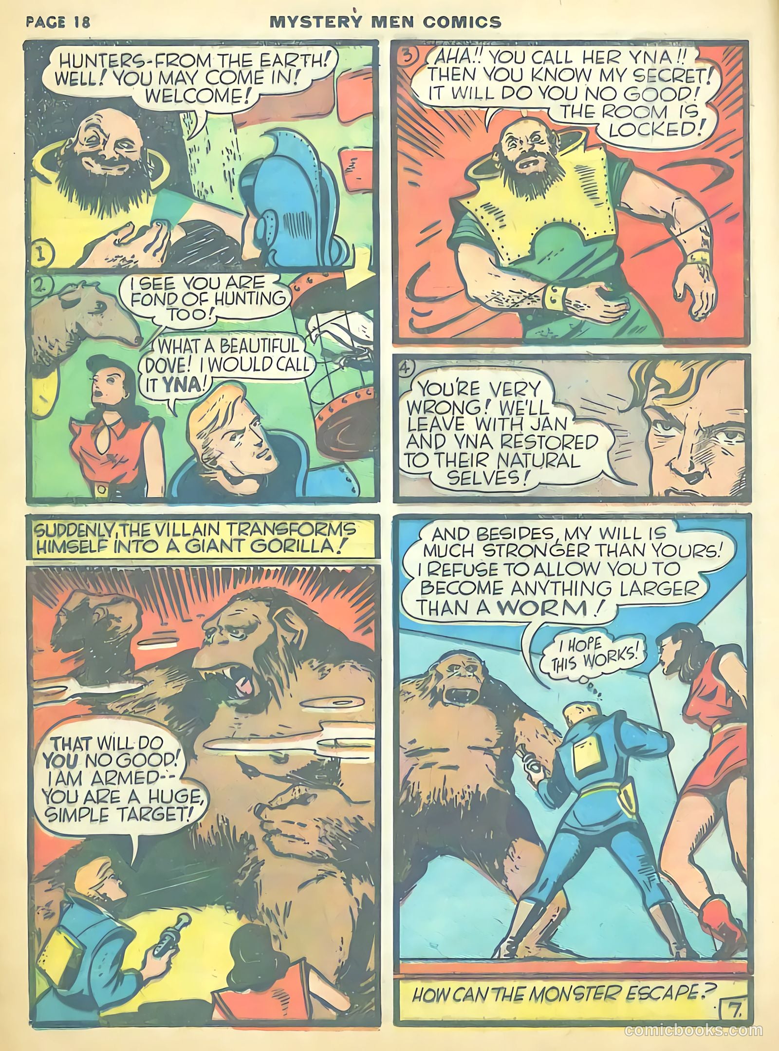 Mystery Men Comics #12 — page 20 of 68