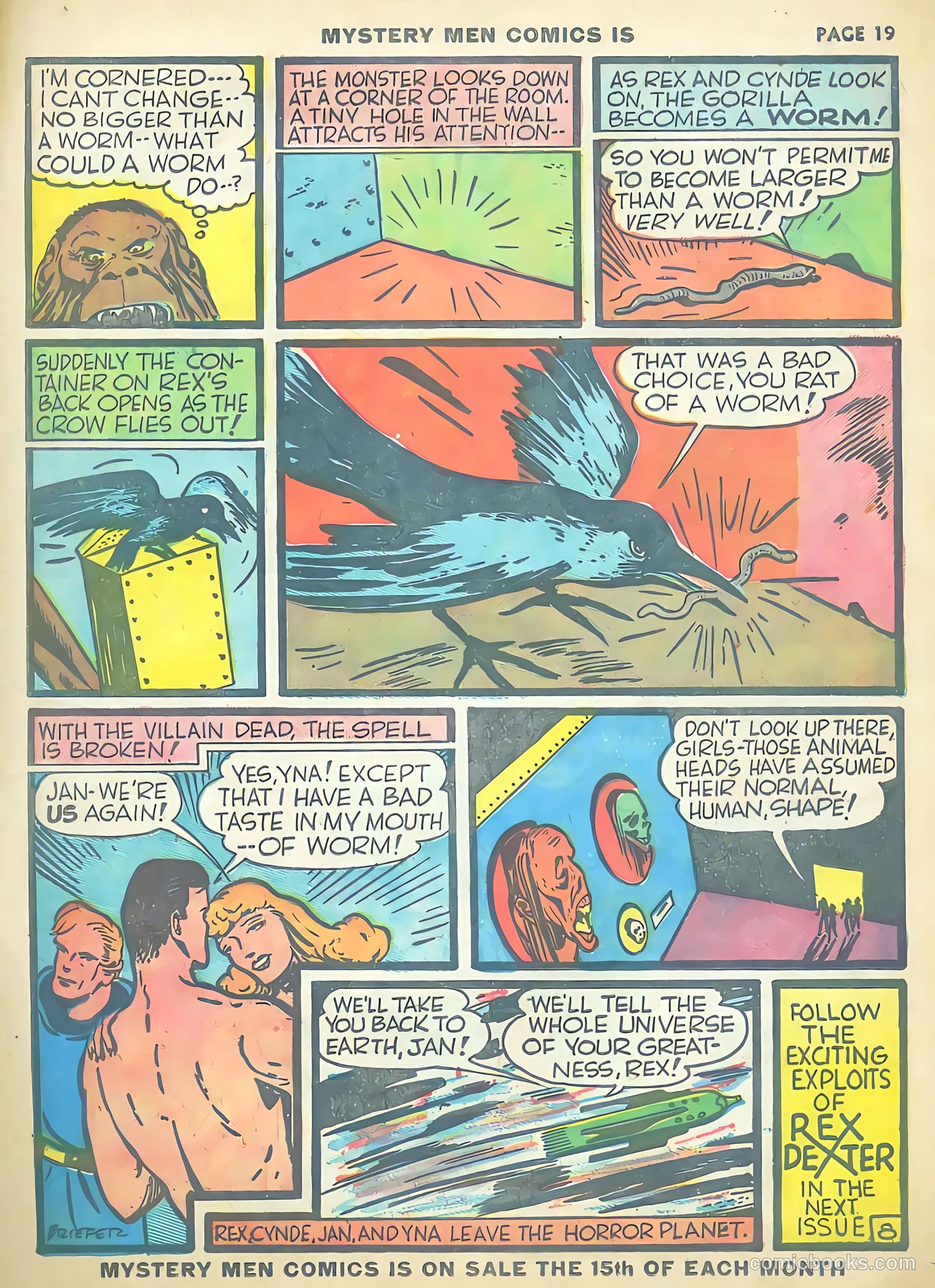 Mystery Men Comics #12 — page 21 of 68