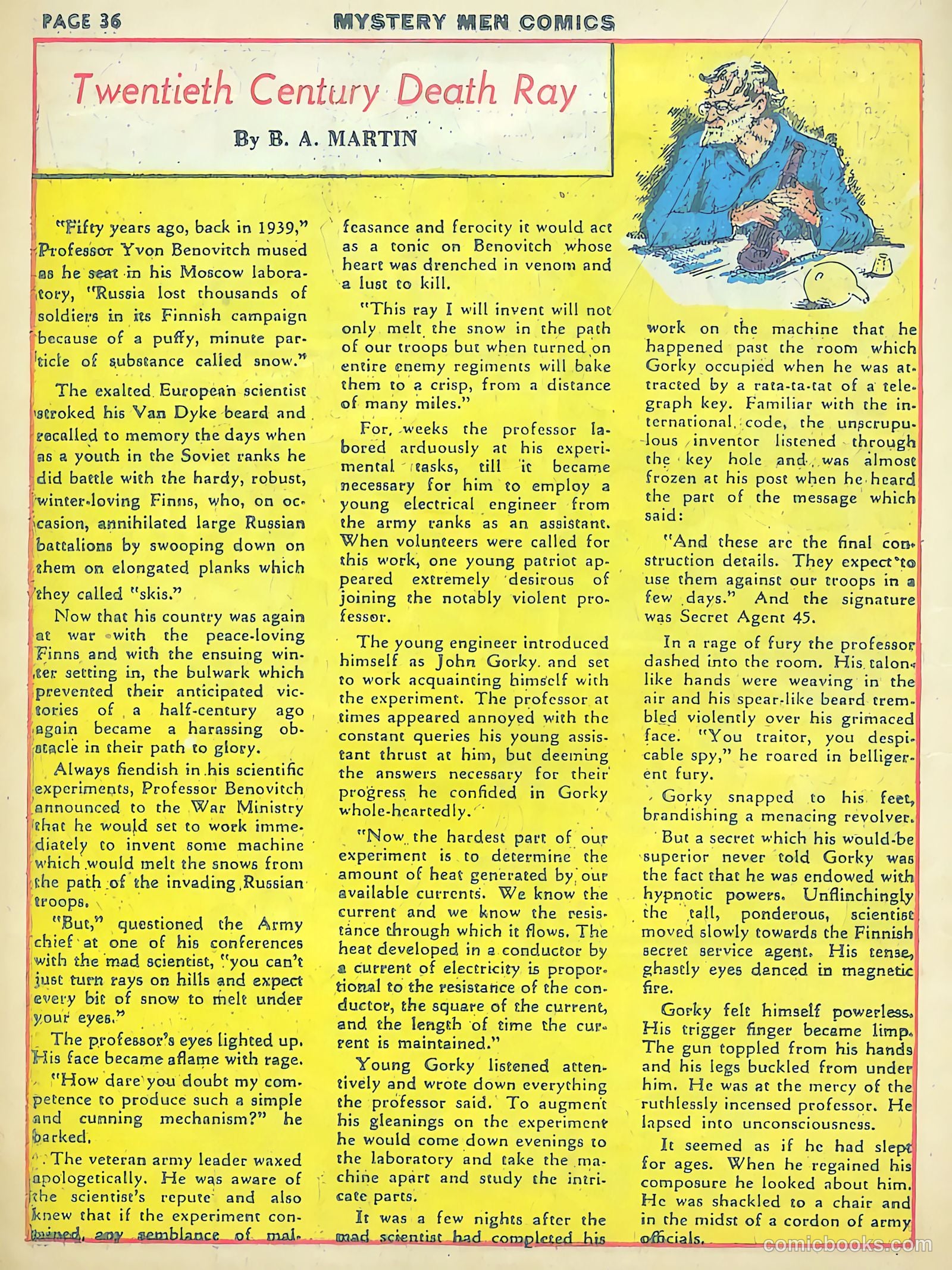 Mystery Men Comics #12 — page 38 of 68
