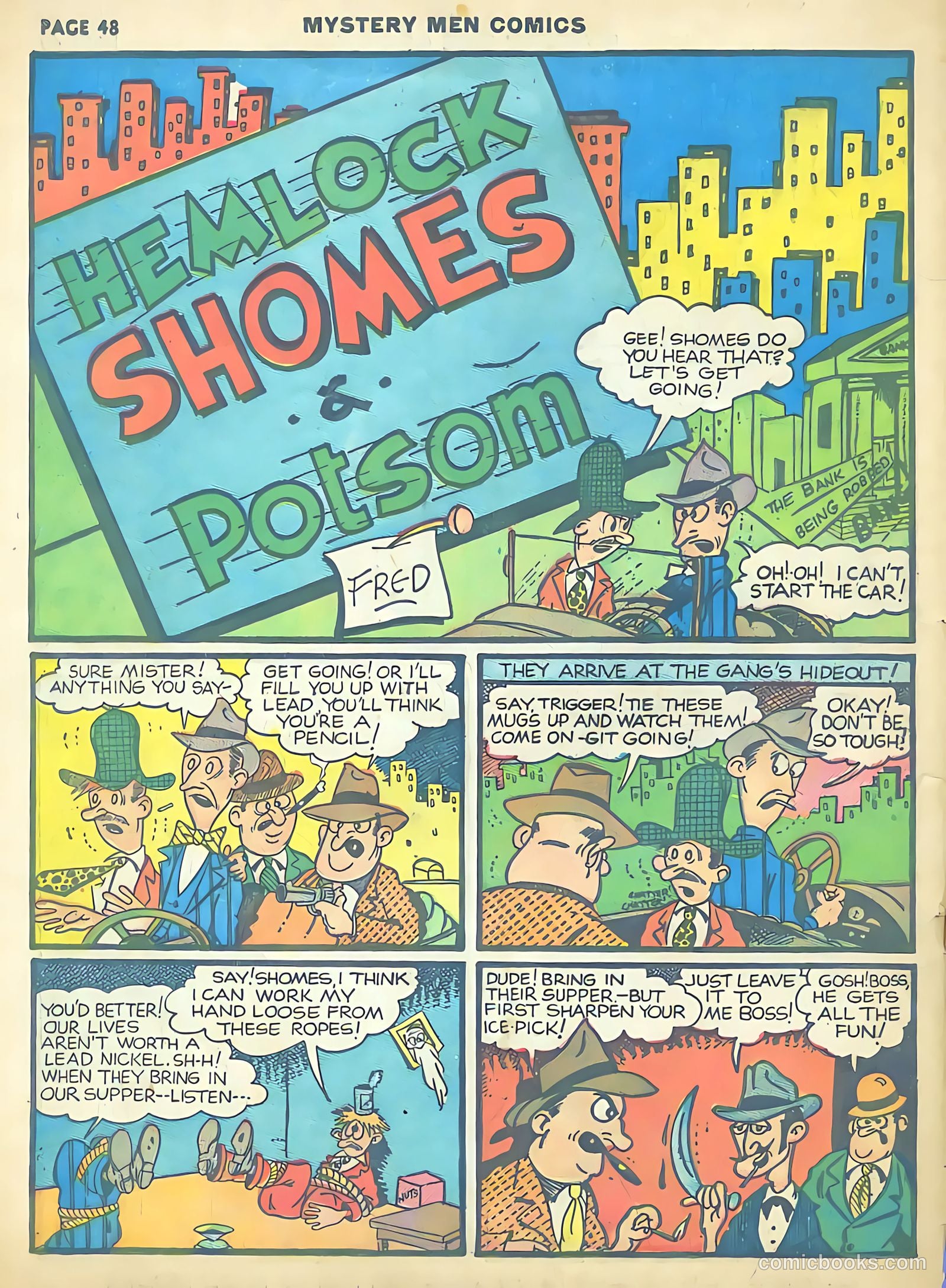 Mystery Men Comics #12 — page 50 of 68